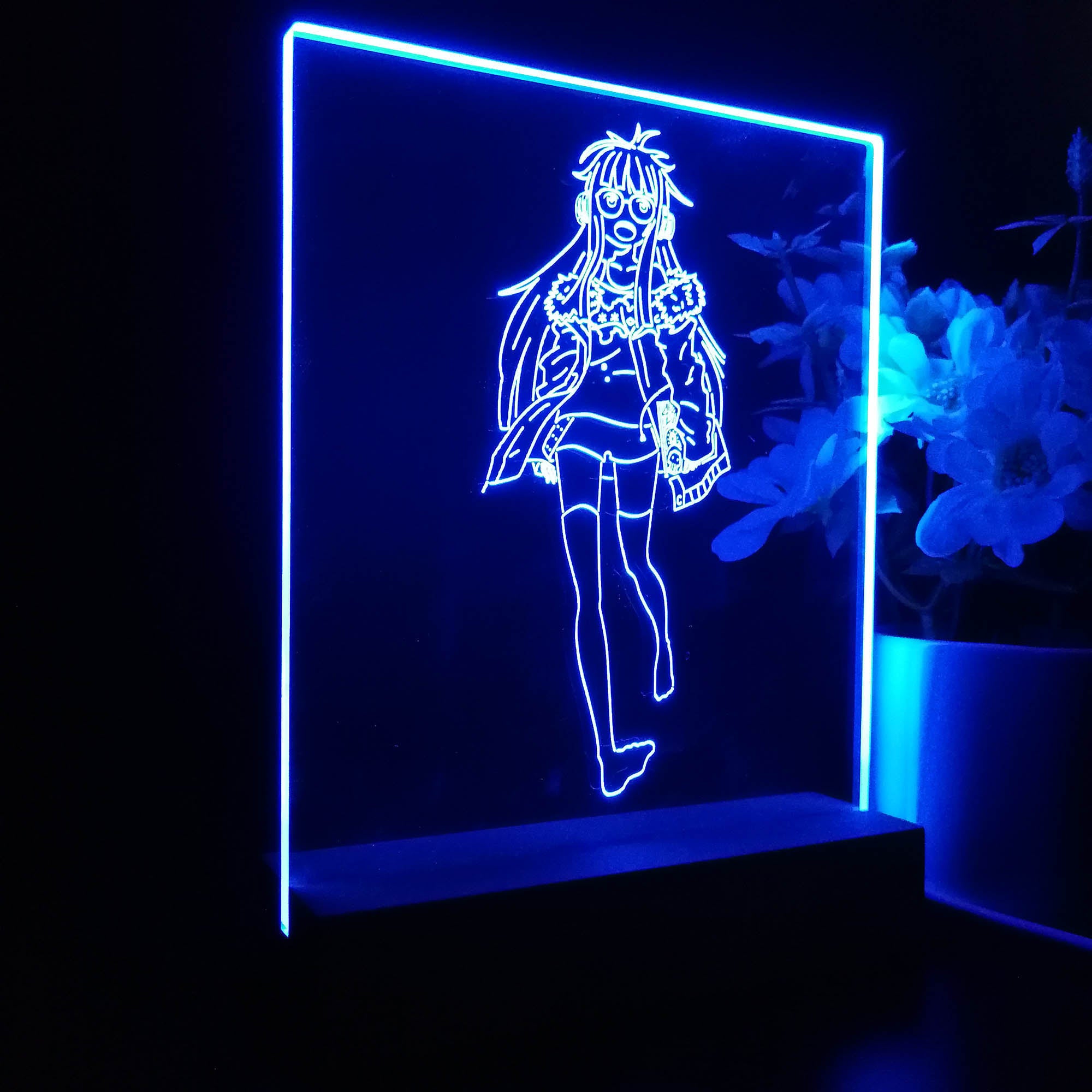 Persona 5 Futaba Sakura 3D Neon LED Night Light Sign Table Lamp