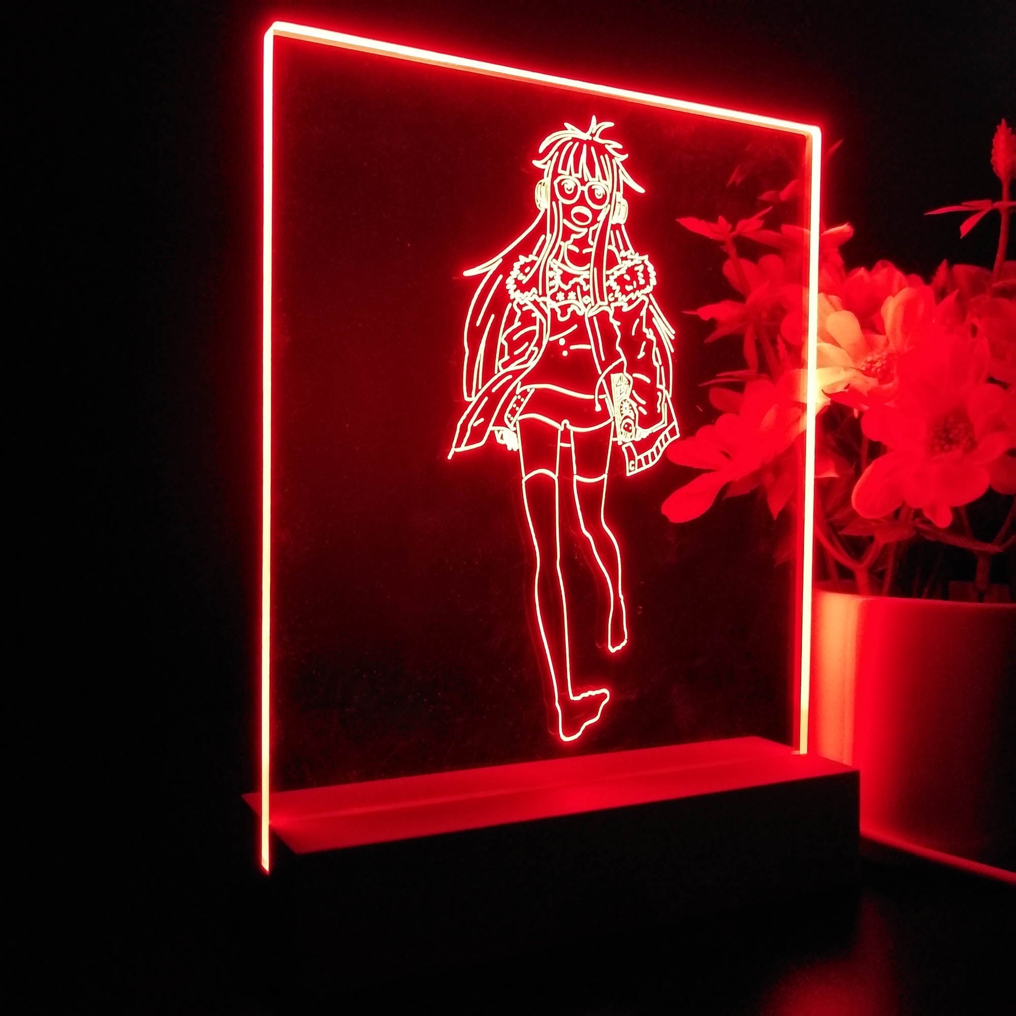 Persona 5 Futaba Sakura 3D Neon LED Night Light Sign Table Lamp