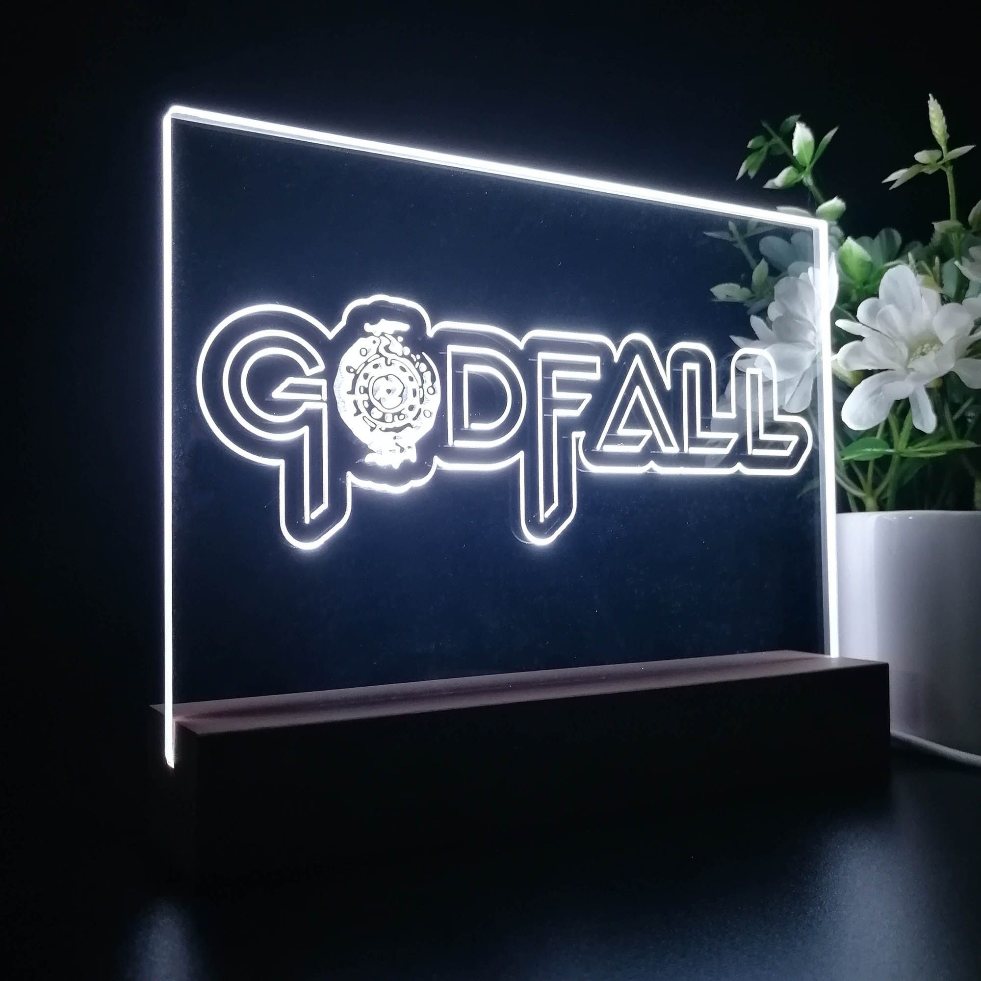 GodFall 3D LED Optical Illusion Sleep Night Light