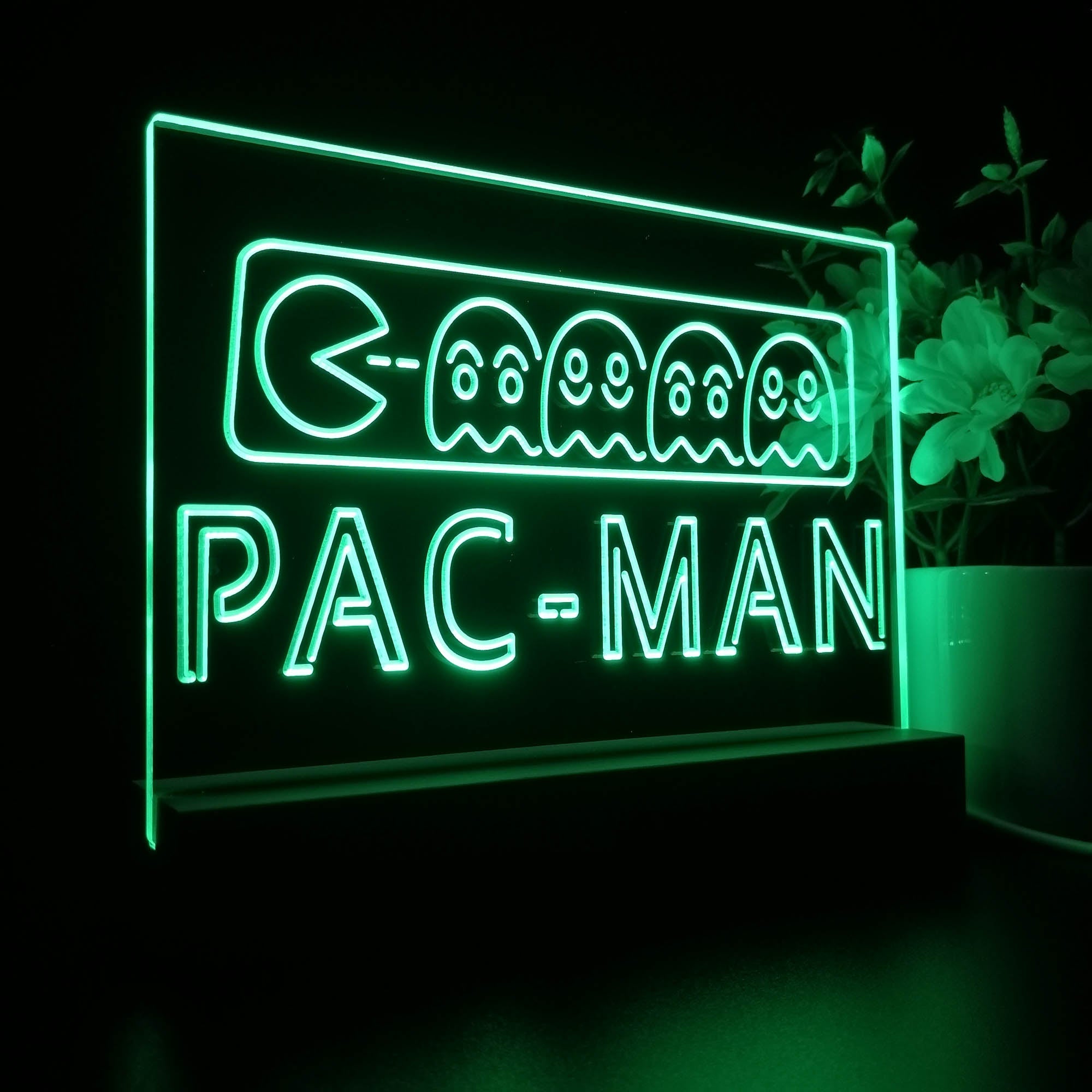 Pac-Man 3D LED Optical Illusion Sleep Night Light