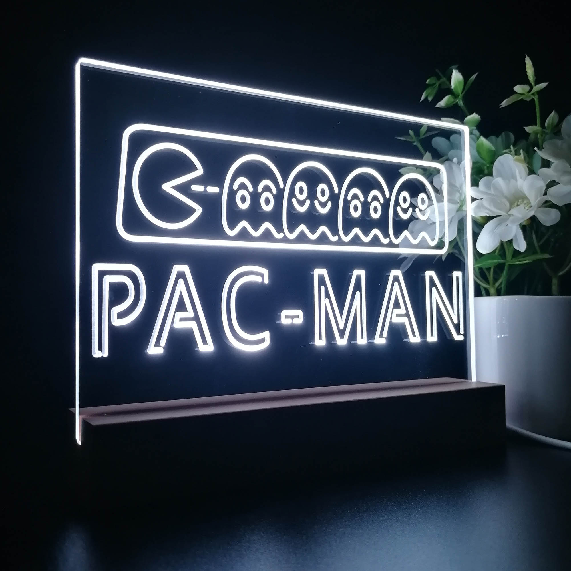 Pac-Man 3D LED Optical Illusion Sleep Night Light