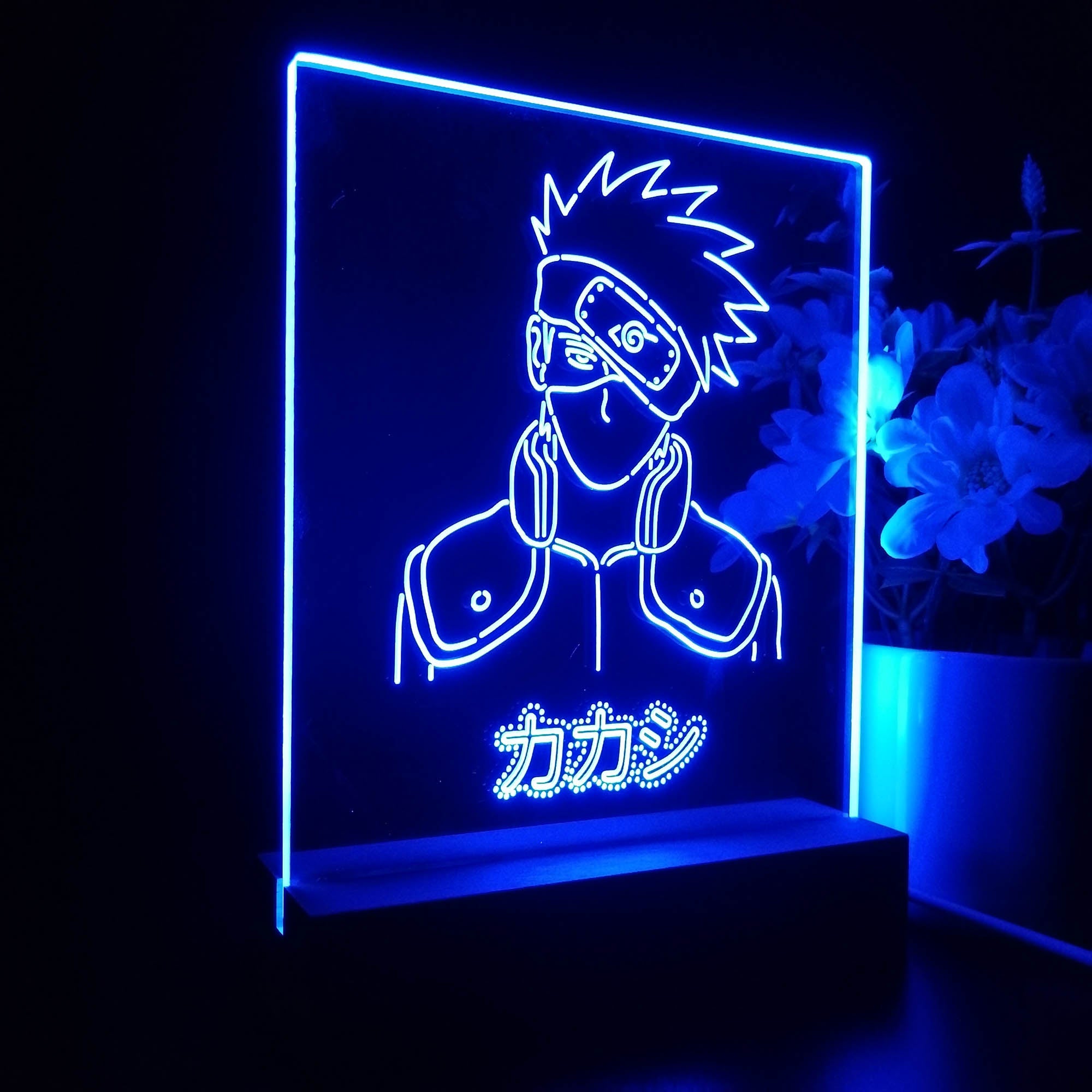Naruto kakashi Anime Night Light | LED LAB CAVE