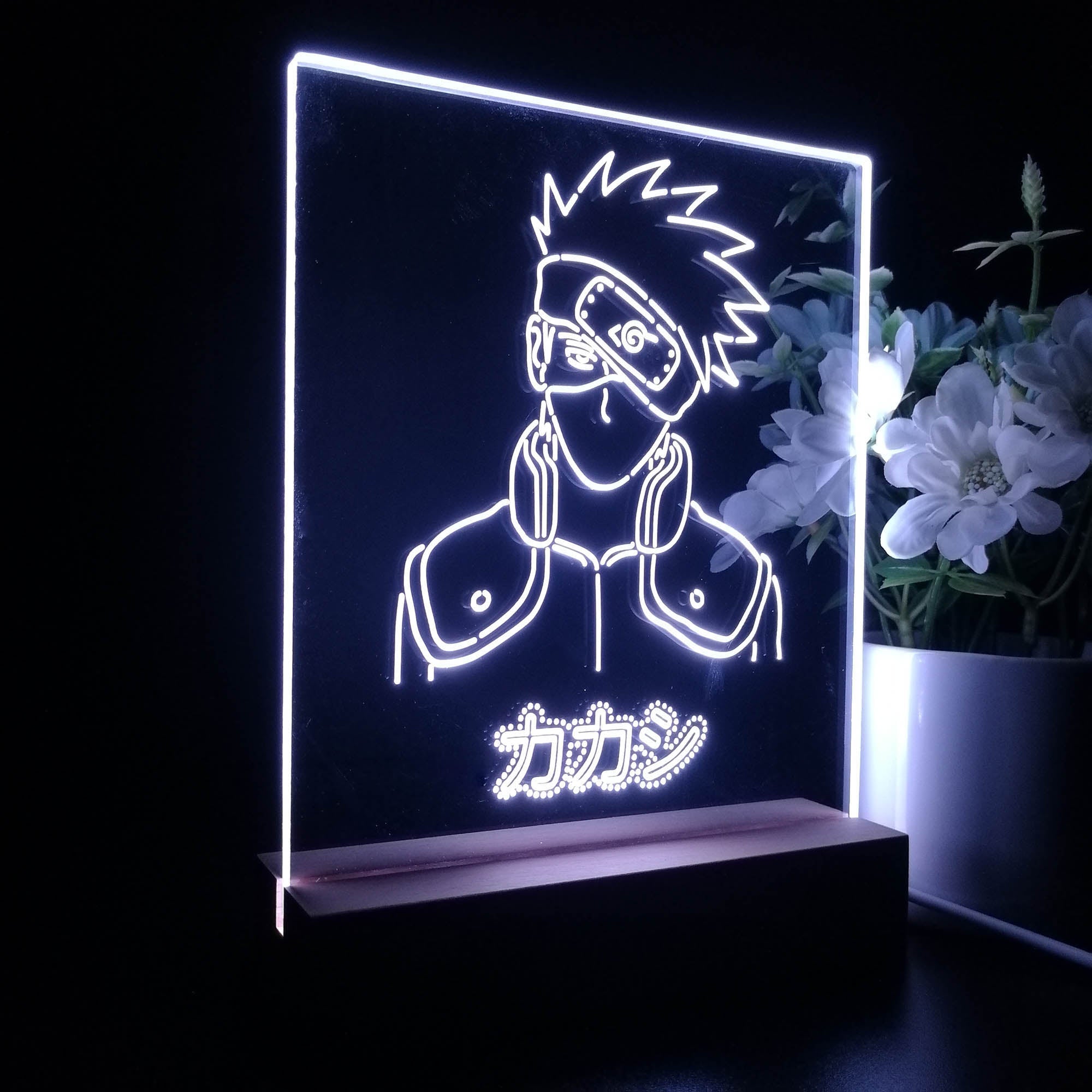 Naruto kakashi Anime Night Light | LED LAB CAVE