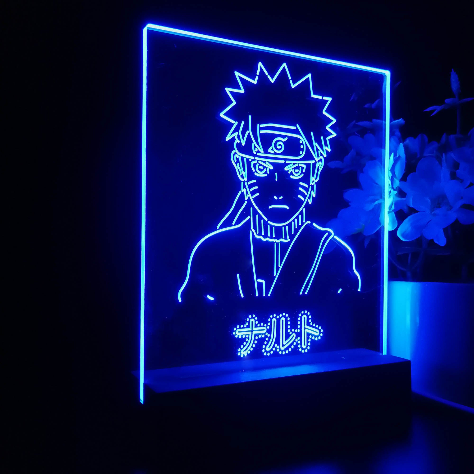 Naruto 3D Neon LED Night Light Sign Table Lamp