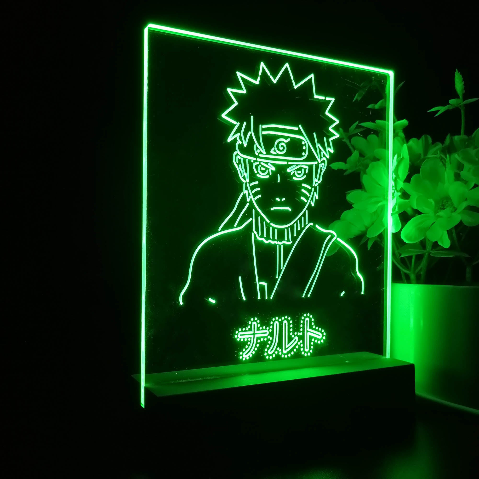 Naruto 3D Neon LED Night Light Sign Table Lamp