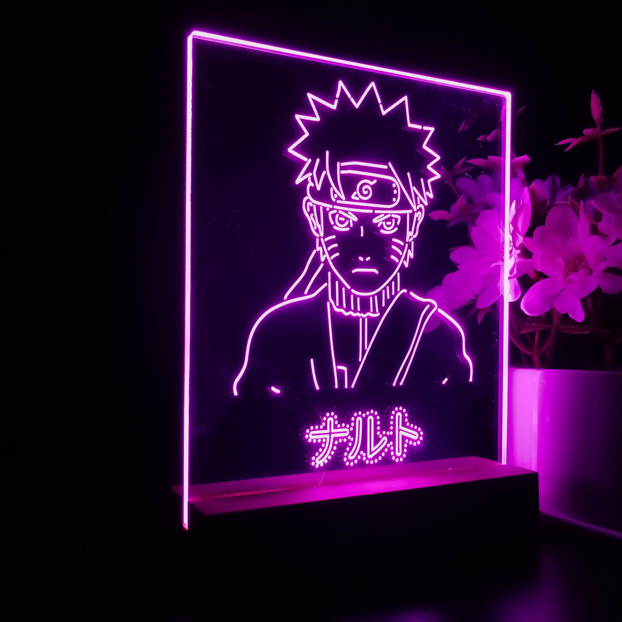 Naruto Anime Night Light 3D Illusion Lamp