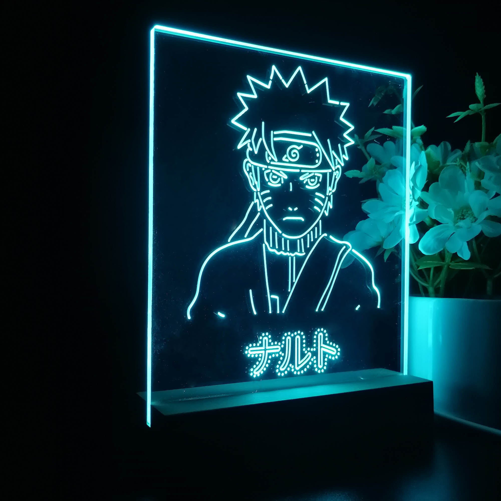 Naruto 3D Neon LED Night Light Sign Table Lamp