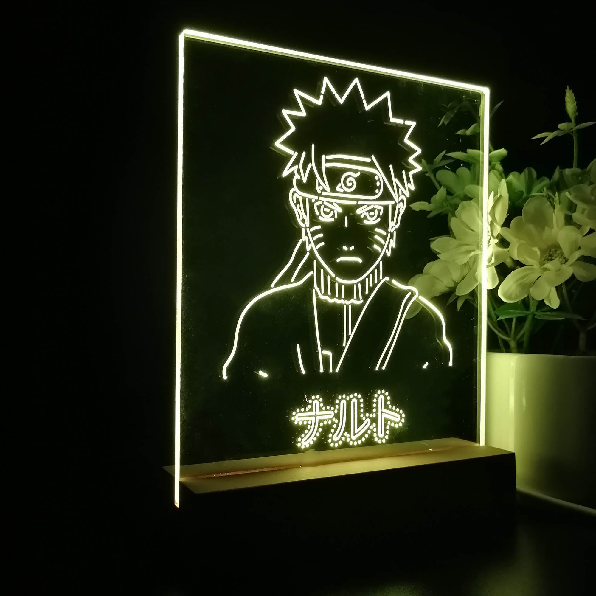 Naruto 3D Neon LED Night Light Sign Table Lamp