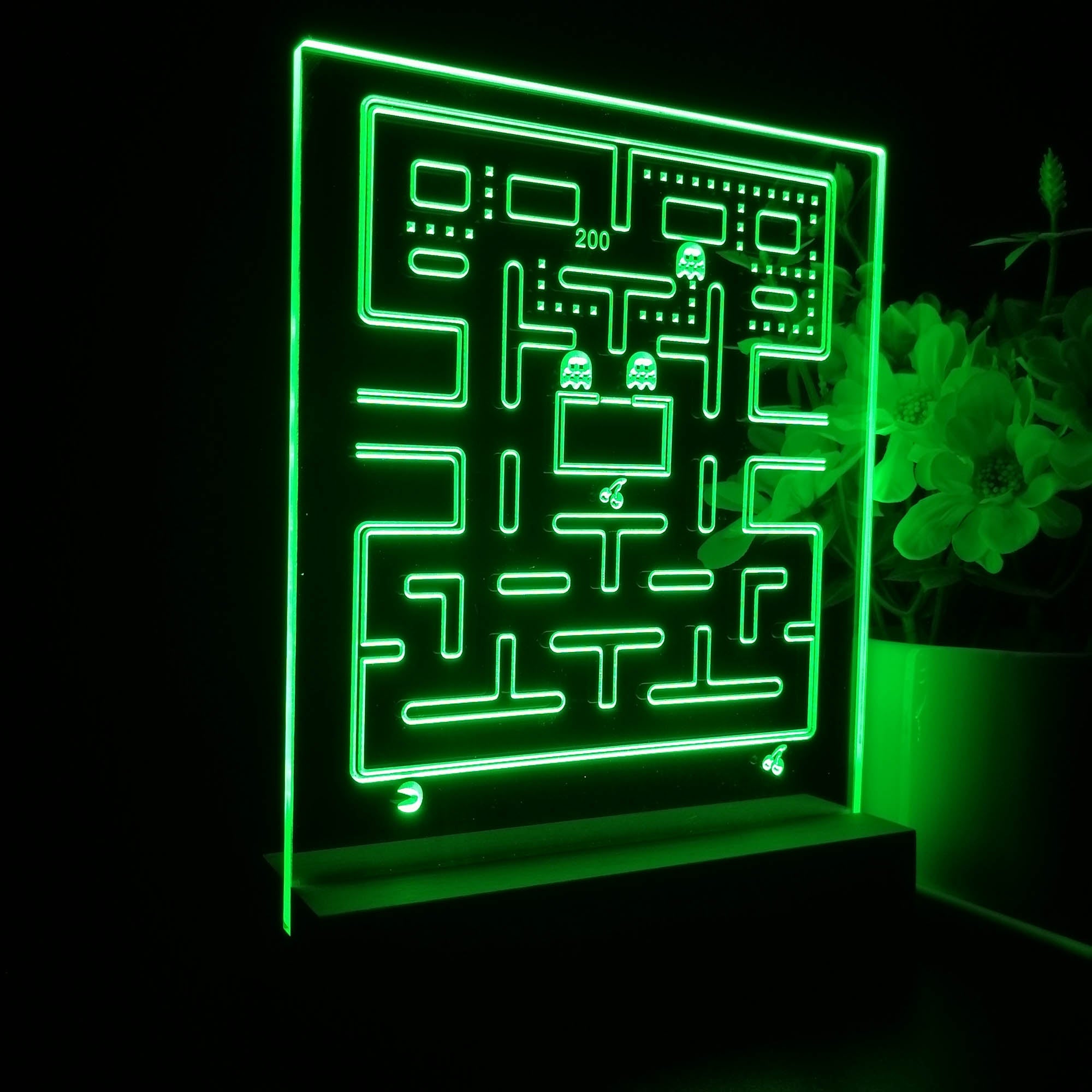 PAC-MAN 3D Neon LED Night Light Sign Table Lamp