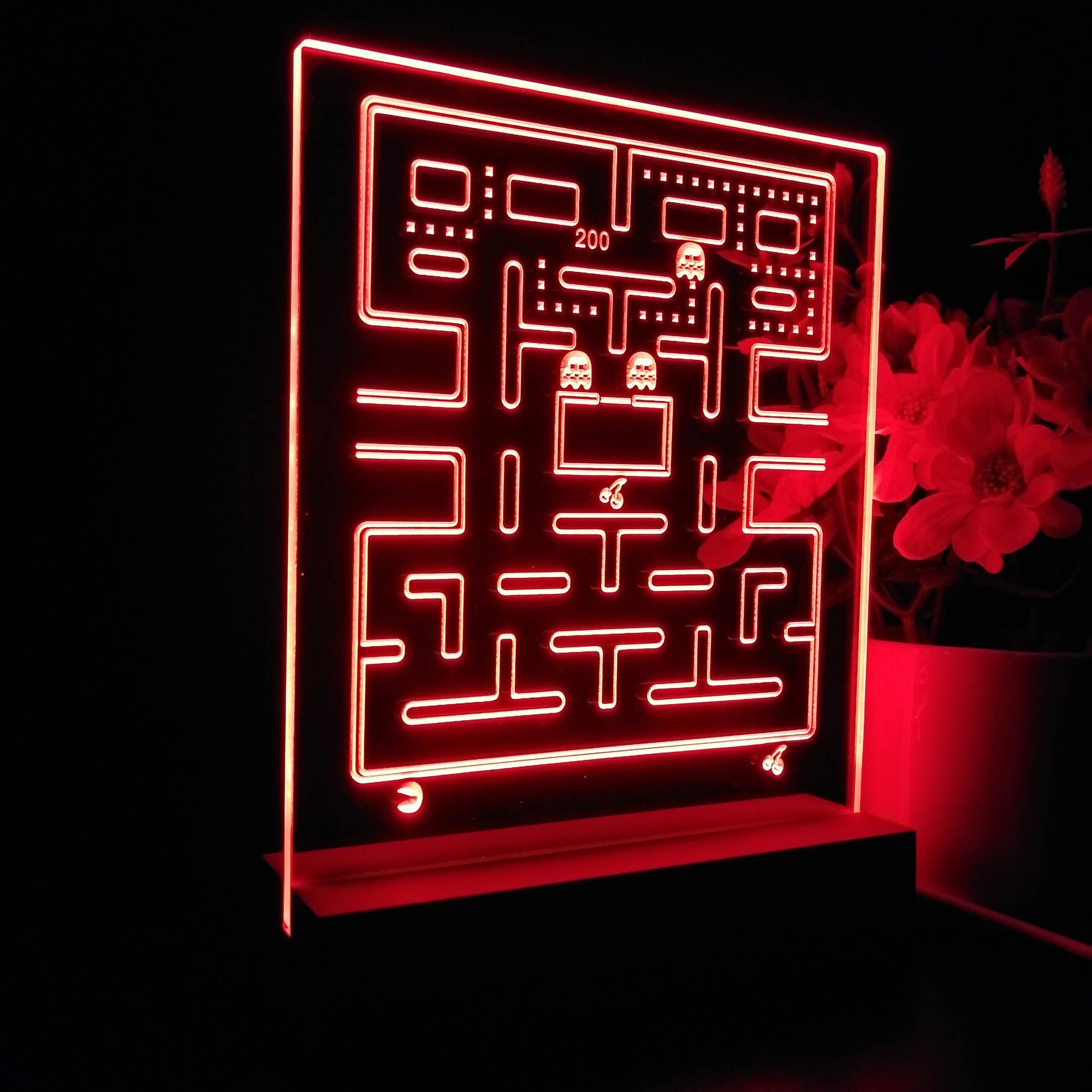 PAC-MAN 3D Neon LED Night Light Sign Table Lamp