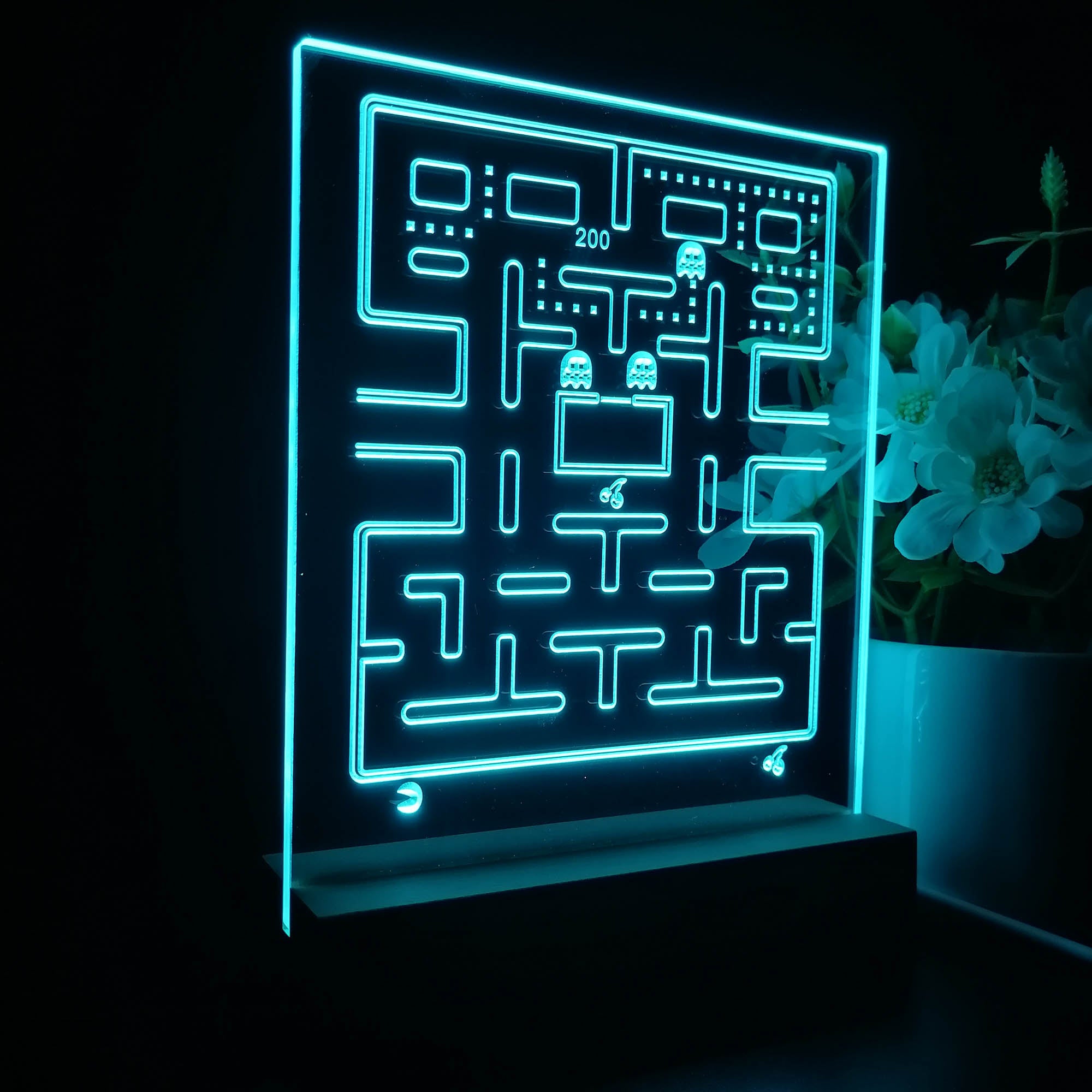 PAC-MAN 3D Neon LED Night Light Sign Table Lamp