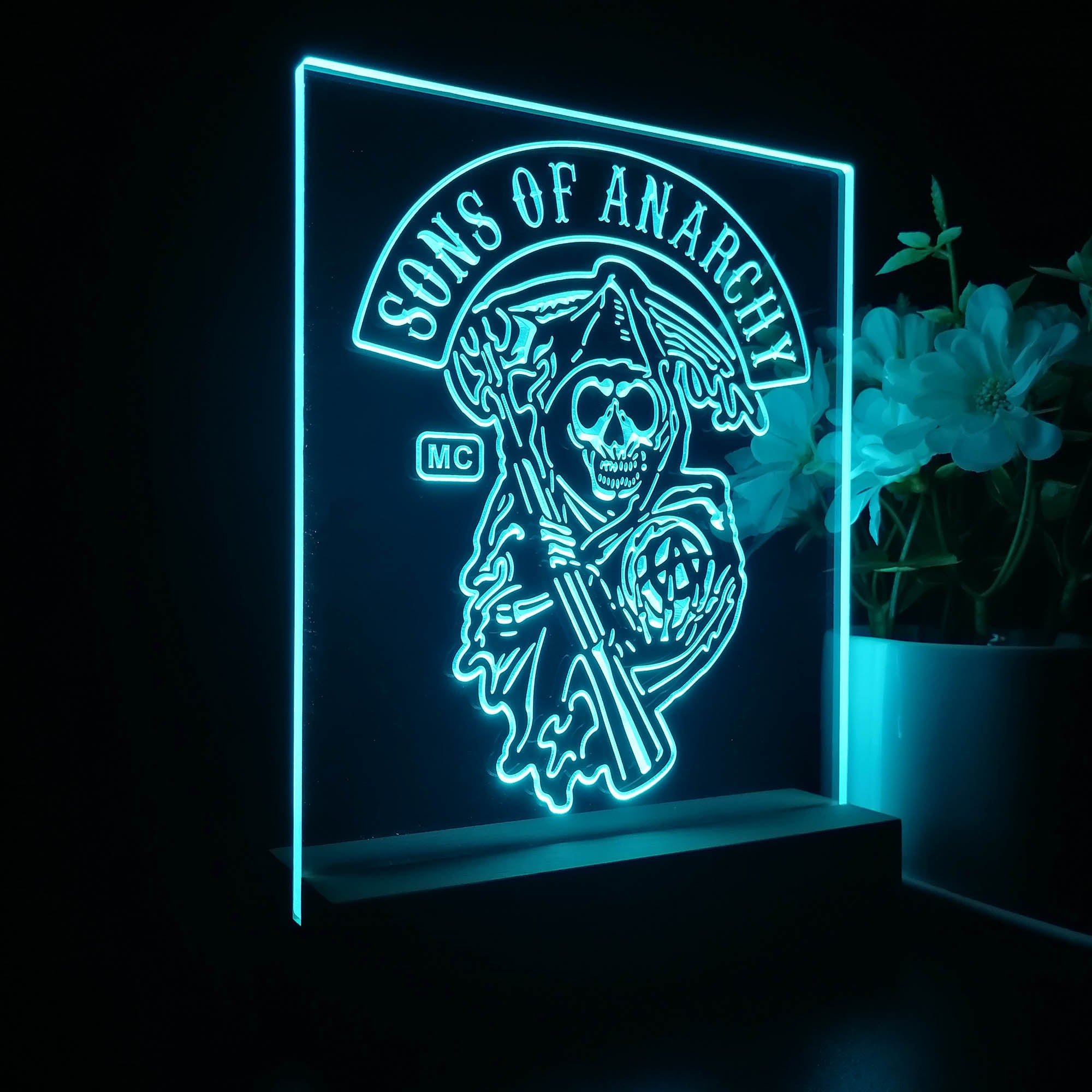 Sons of Anarchy 3D LED Illusion Night Light