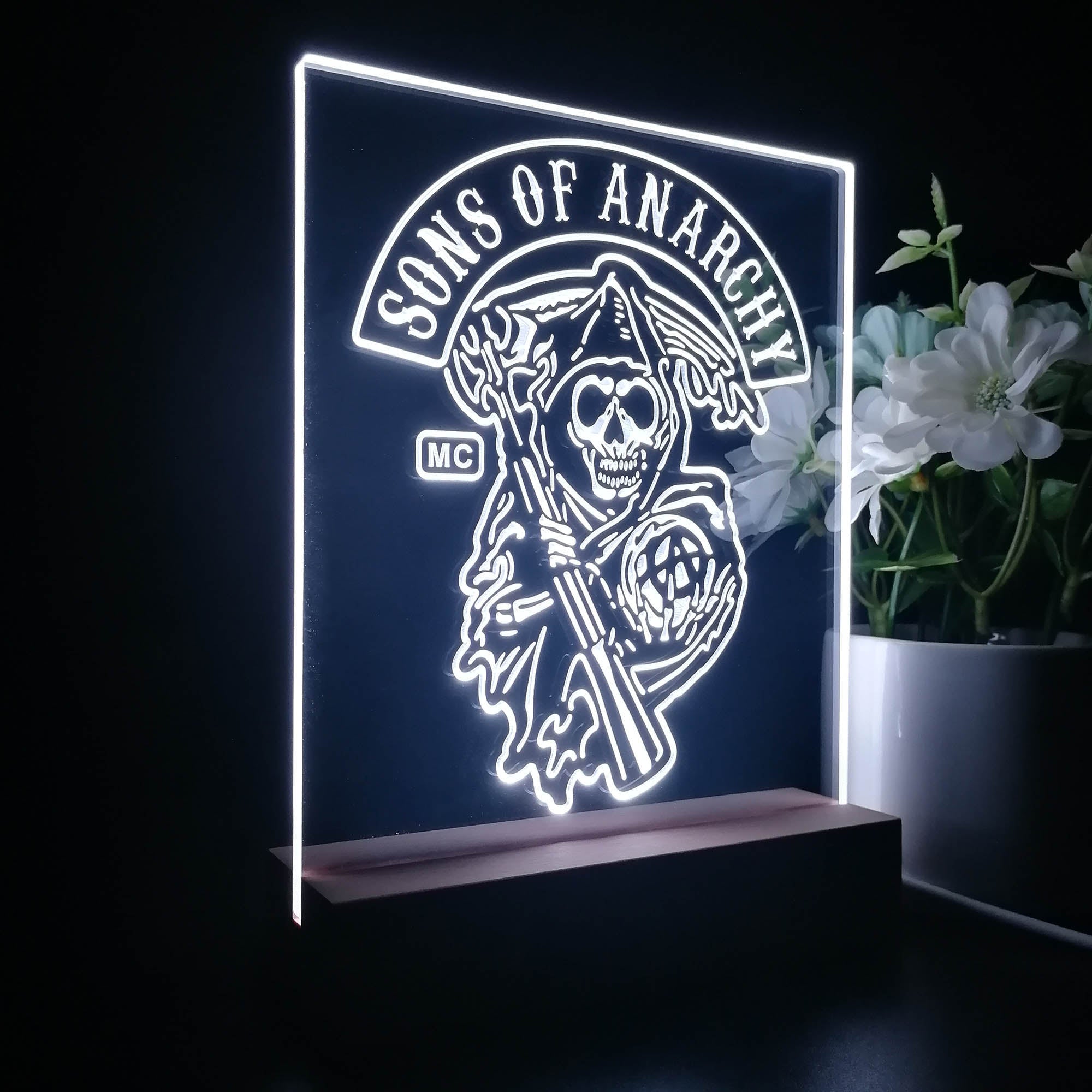 Sons of Anarchy 3D LED Illusion Night Light