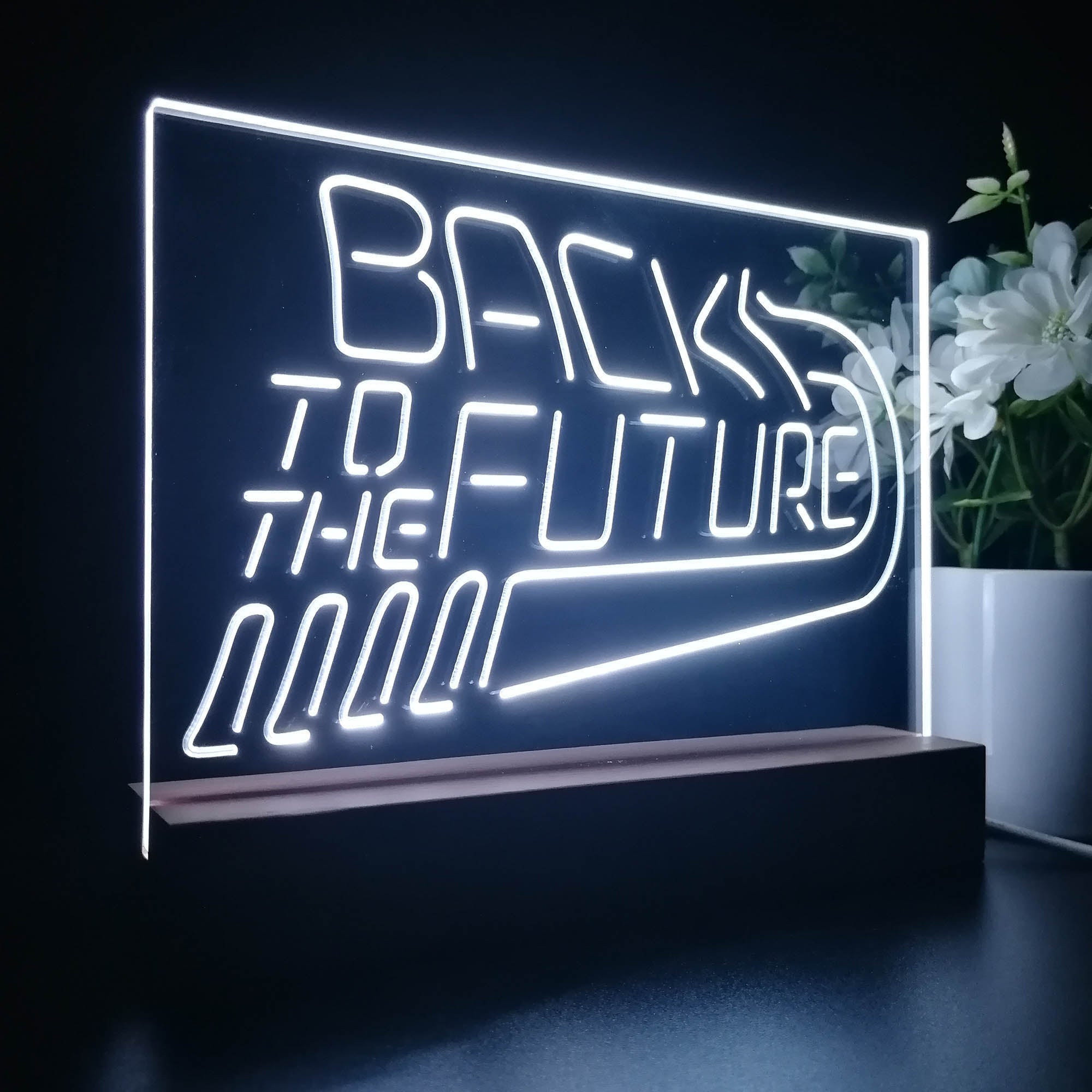 Back to the Future Movie Home Theater 3D LED Illusion Night Light