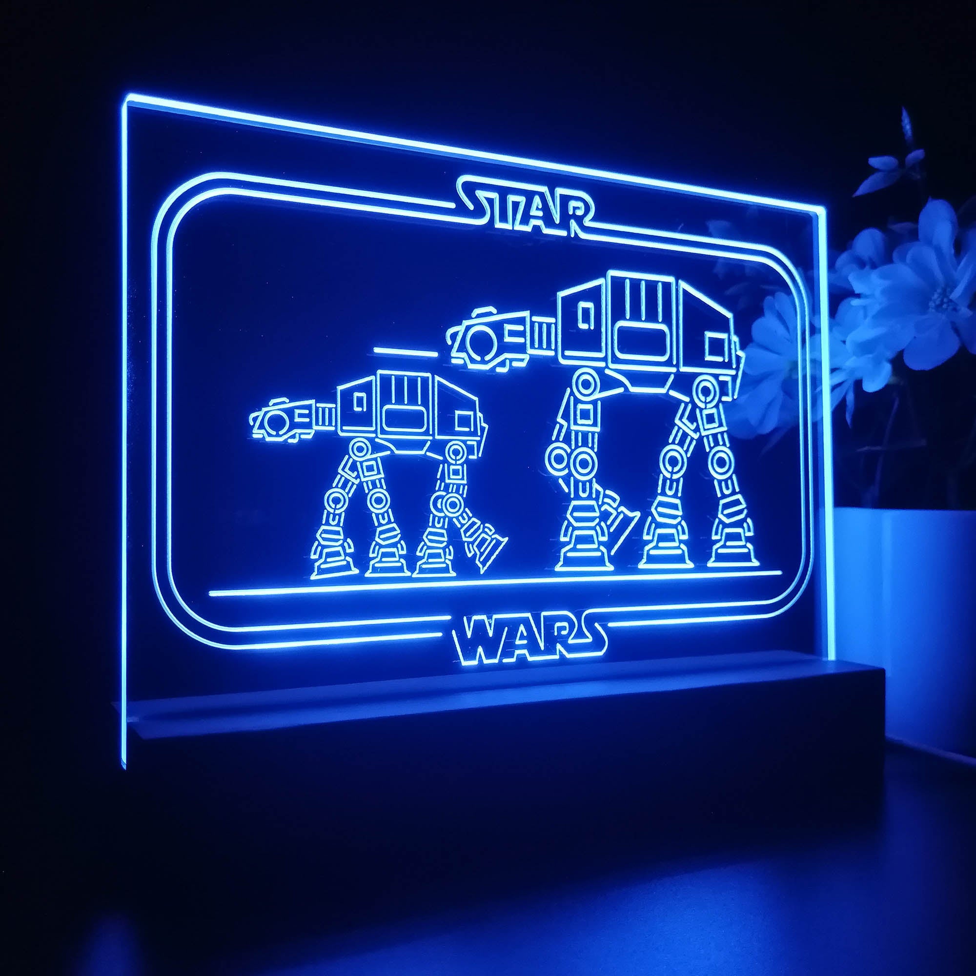 Stars Wars Home Theater 3D LED Illusion Night Light