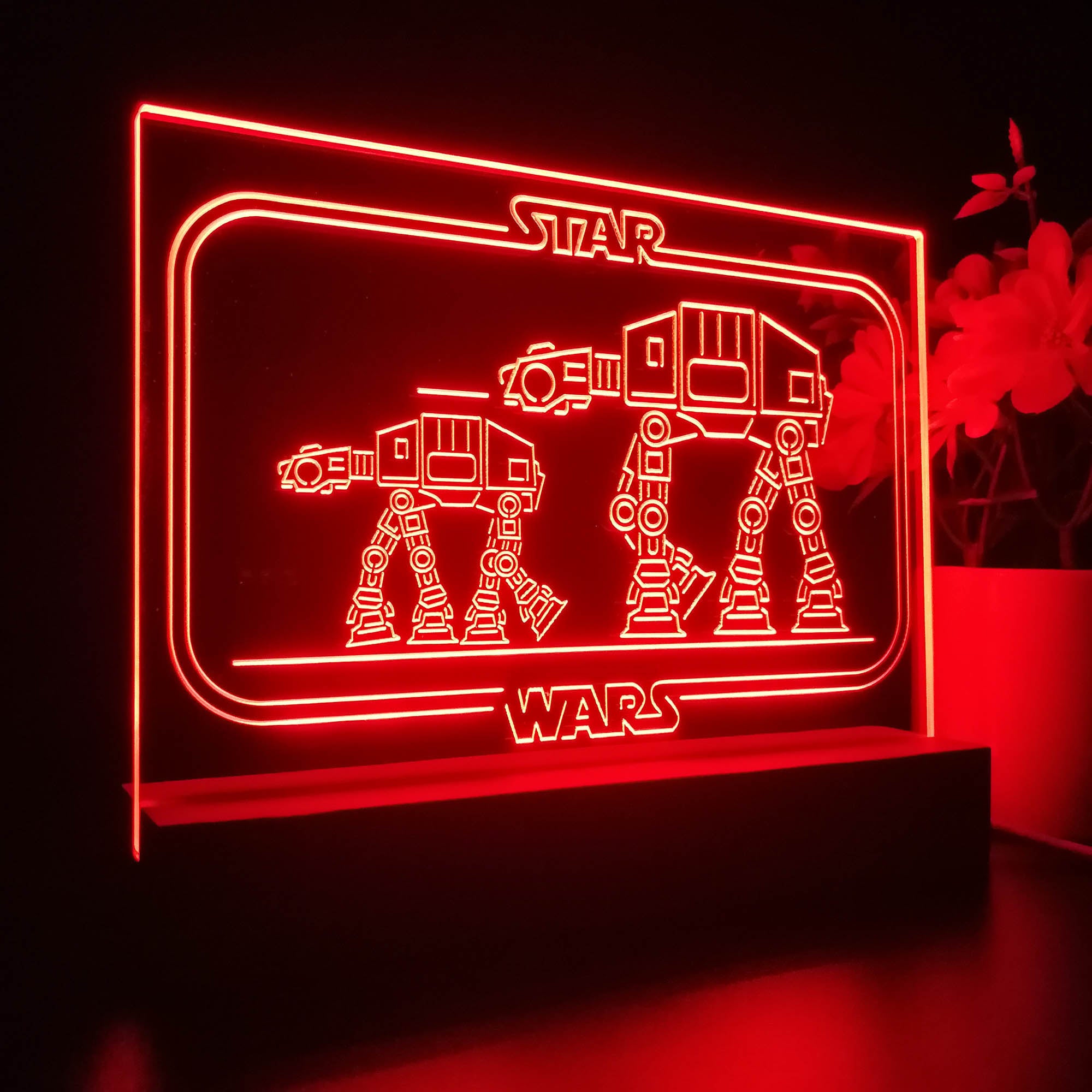 Stars Wars Home Theater 3D LED Illusion Night Light