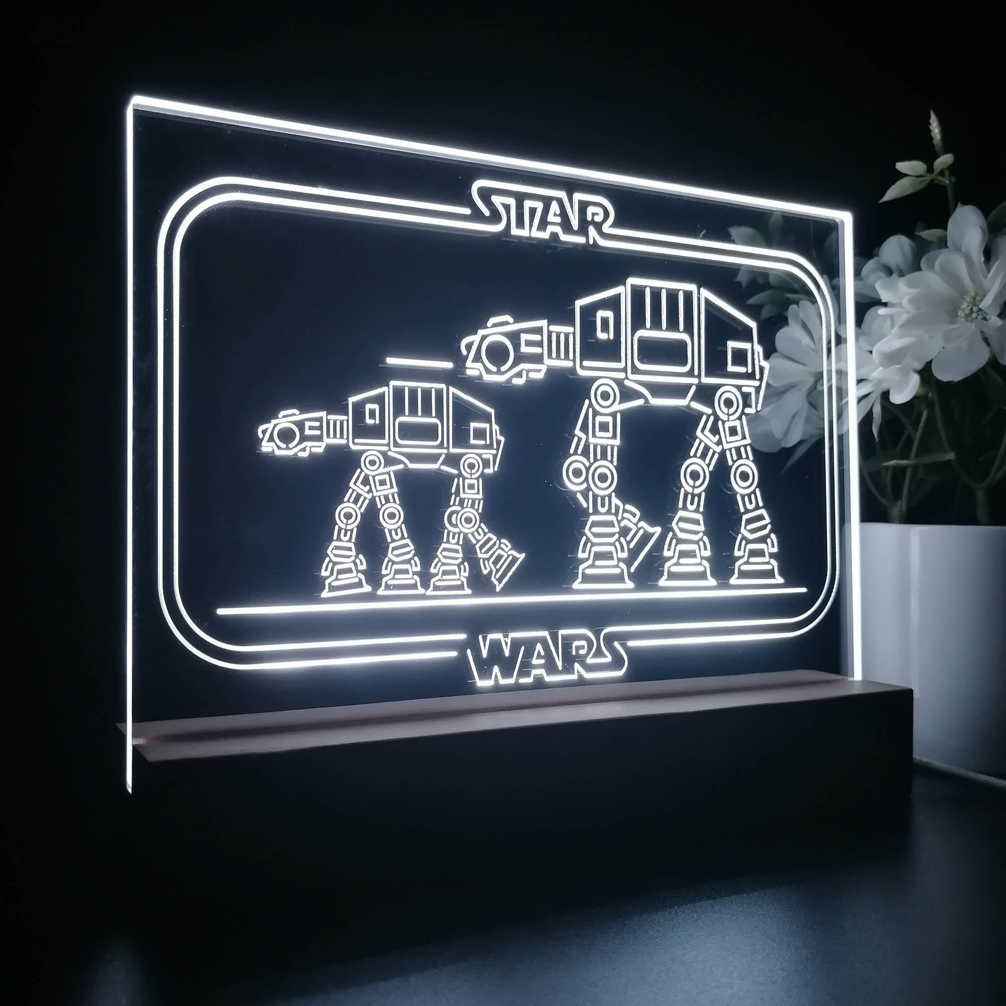 Stars Wars Home Theater 3D LED Illusion Night Light