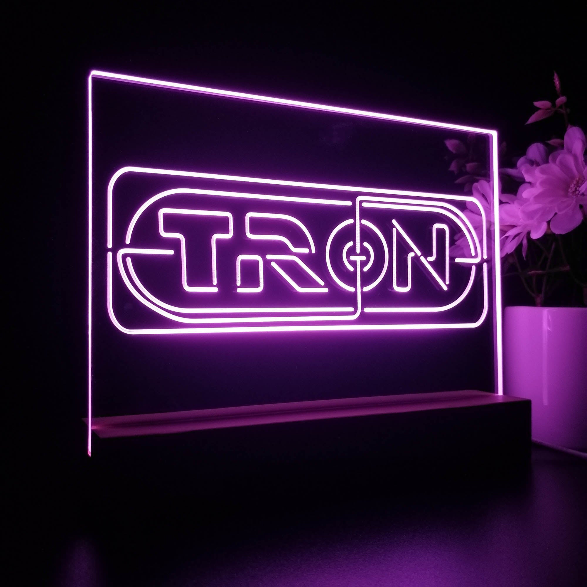 Tron Movie Fiction 3D LED Illusion Night Light