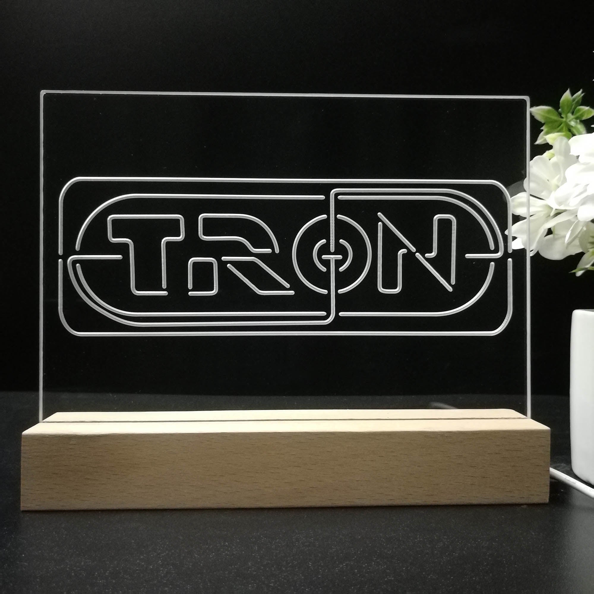 Tron Movie Fiction 3D LED Illusion Night Light