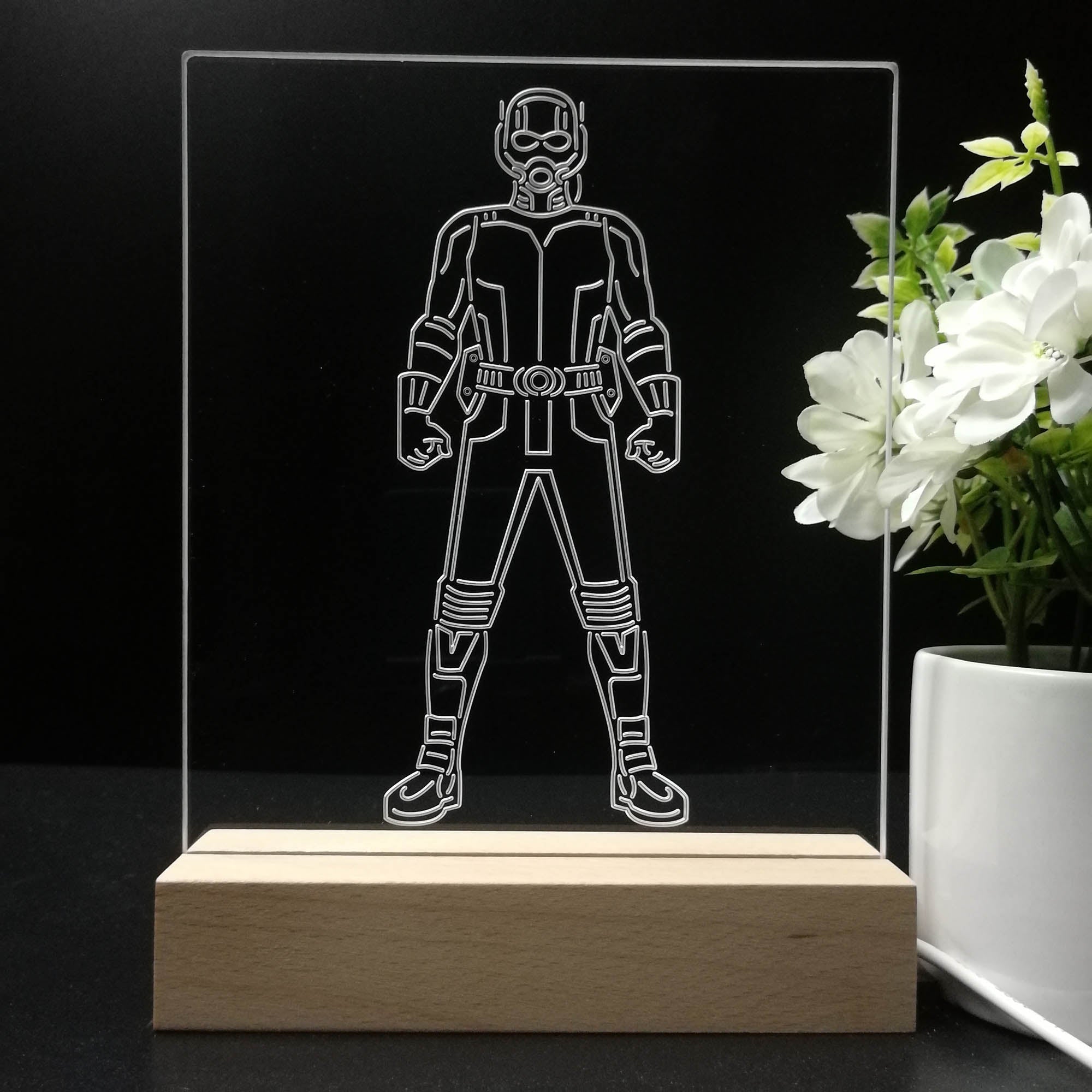 Ant-Man Hero 3D LED Illusion Night Light