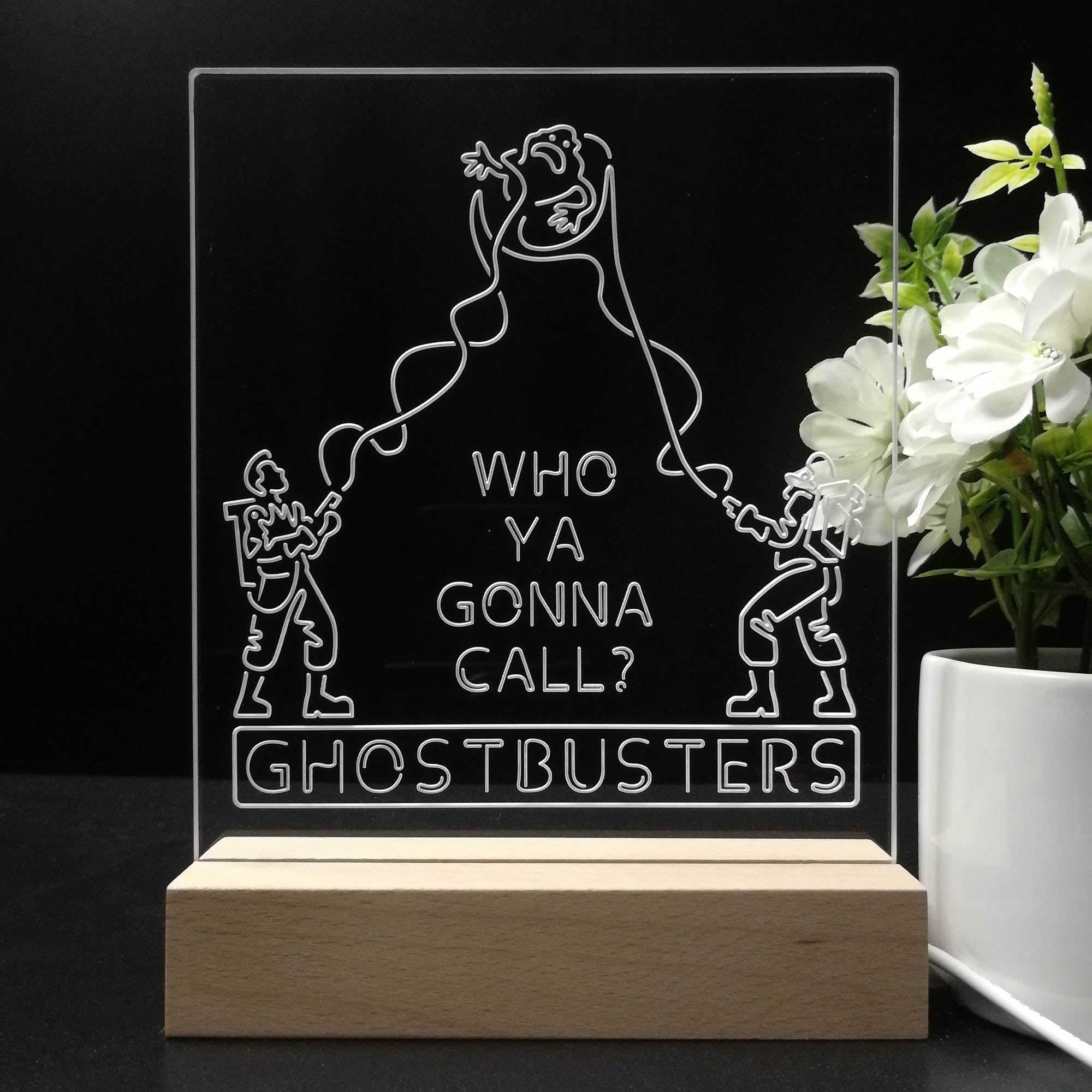 GhostBusters 3D LED Illusion Night Light