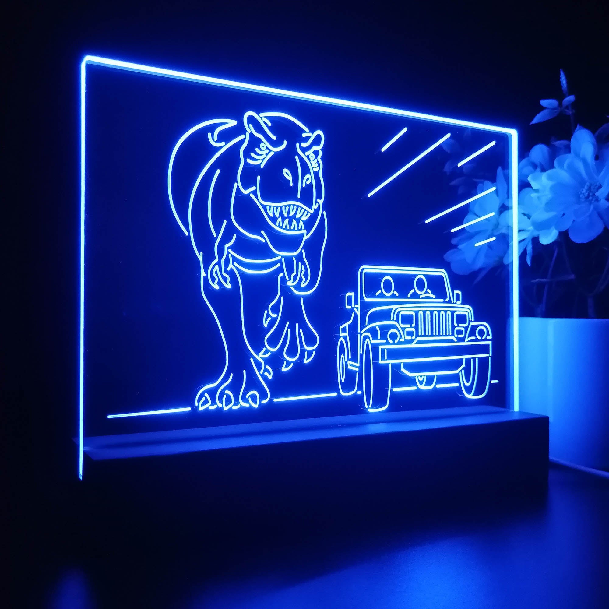 Jurassic Park 3D LED Illusion Night Light