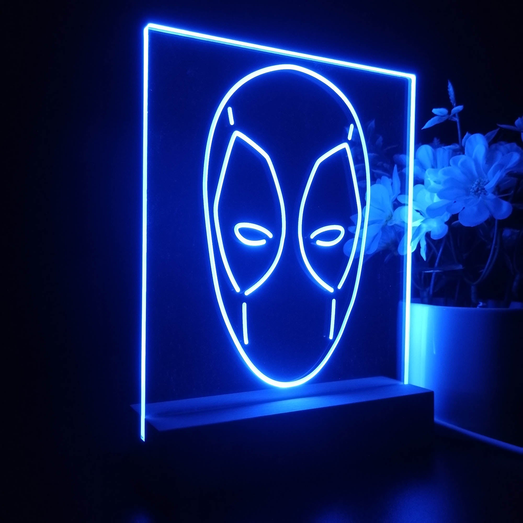 Deadpool Marvels Gift 3D LED Illusion Night Light