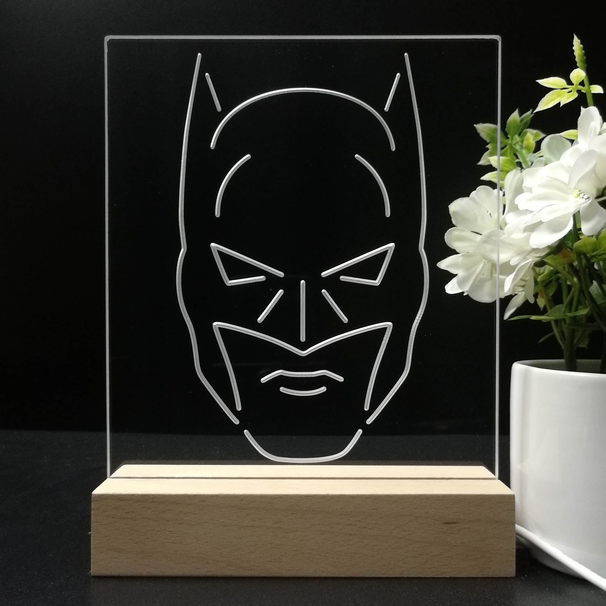 Dark Knight Batman 3D LED Illusion Night Light