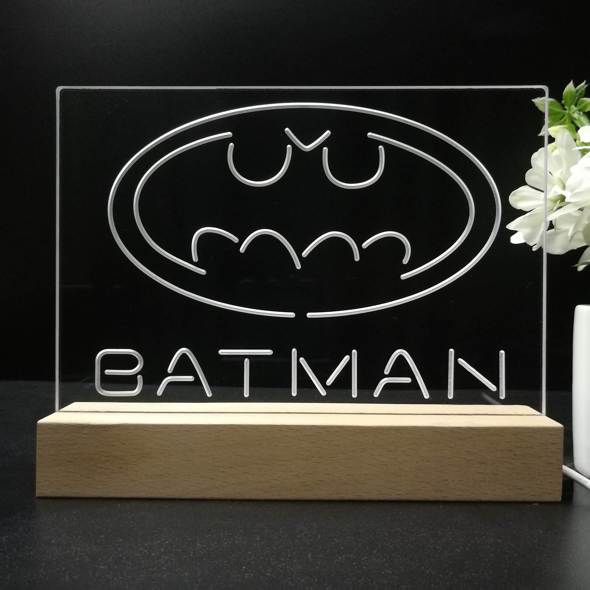 Batman Hero 3D LED Illusion Night Light