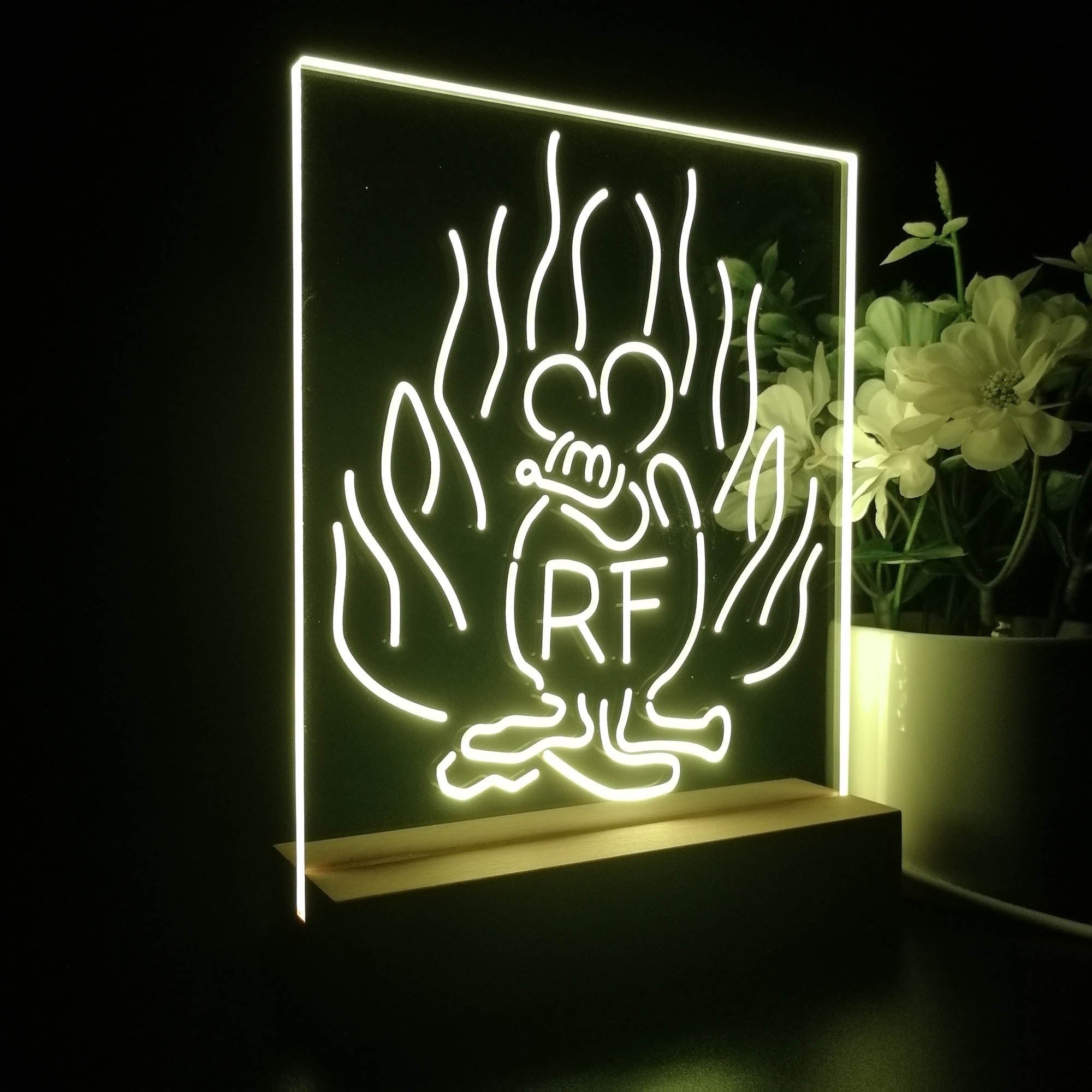 Rat Fink Game 3D LED Illusion Night Light