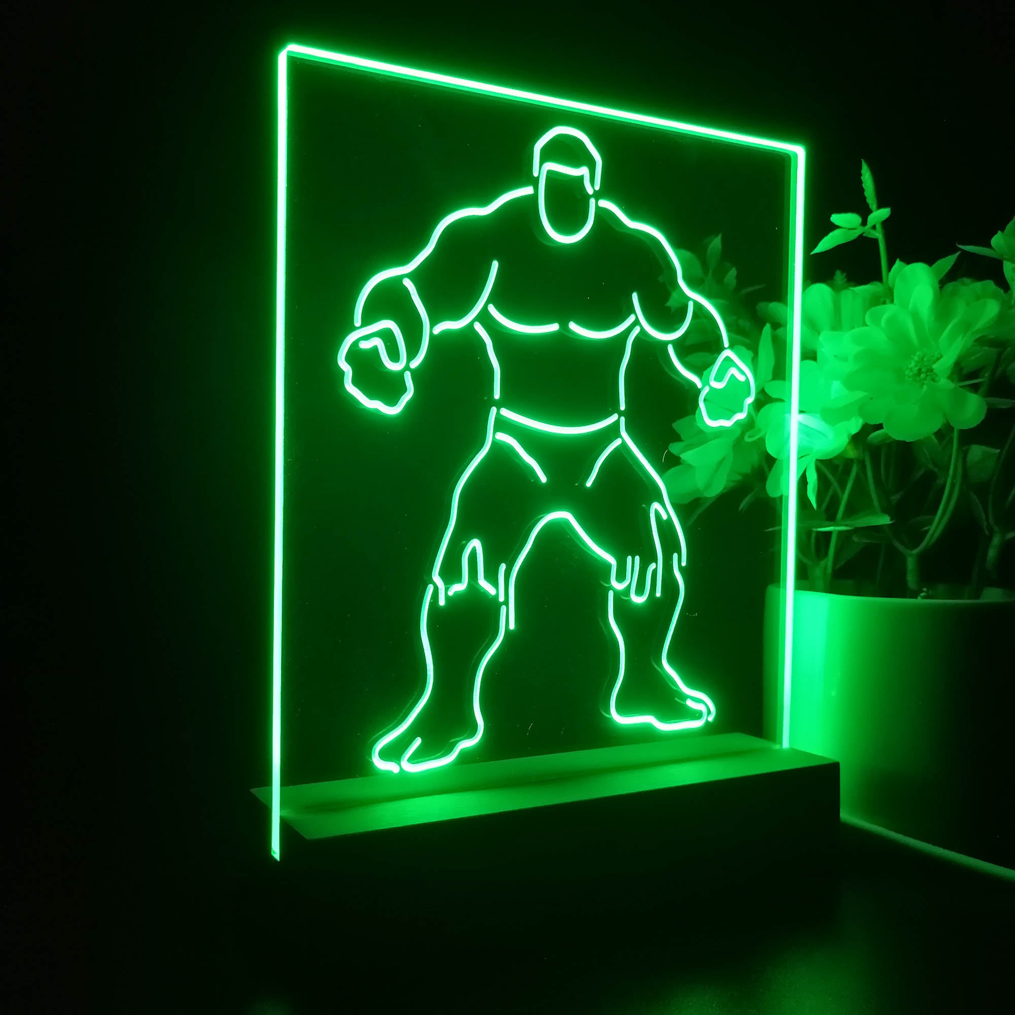 The Hulk Marvels 3D LED Illusion Night Light