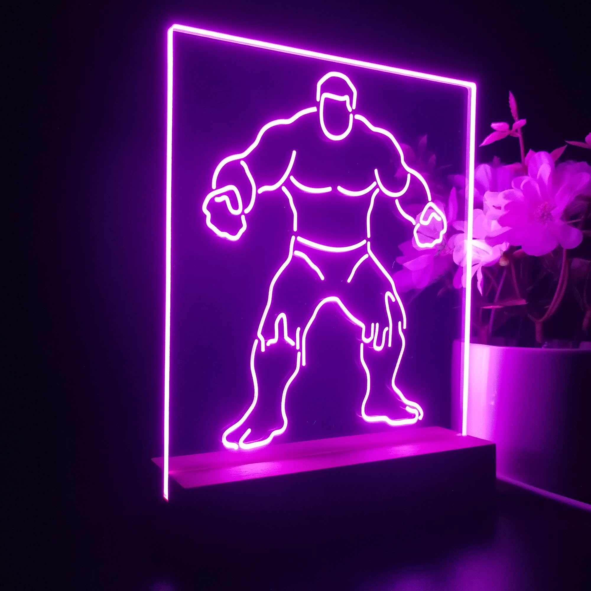 The Hulk Marvels 3D LED Illusion Night Light