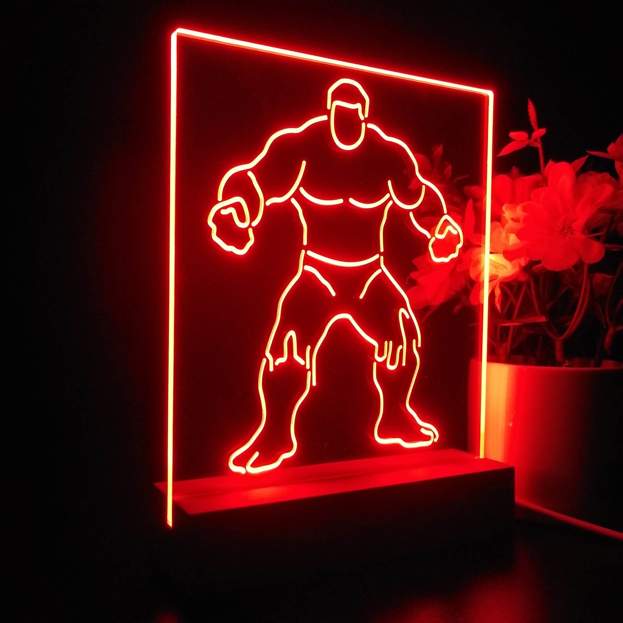 The Hulk Marvels 3D LED Illusion Night Light