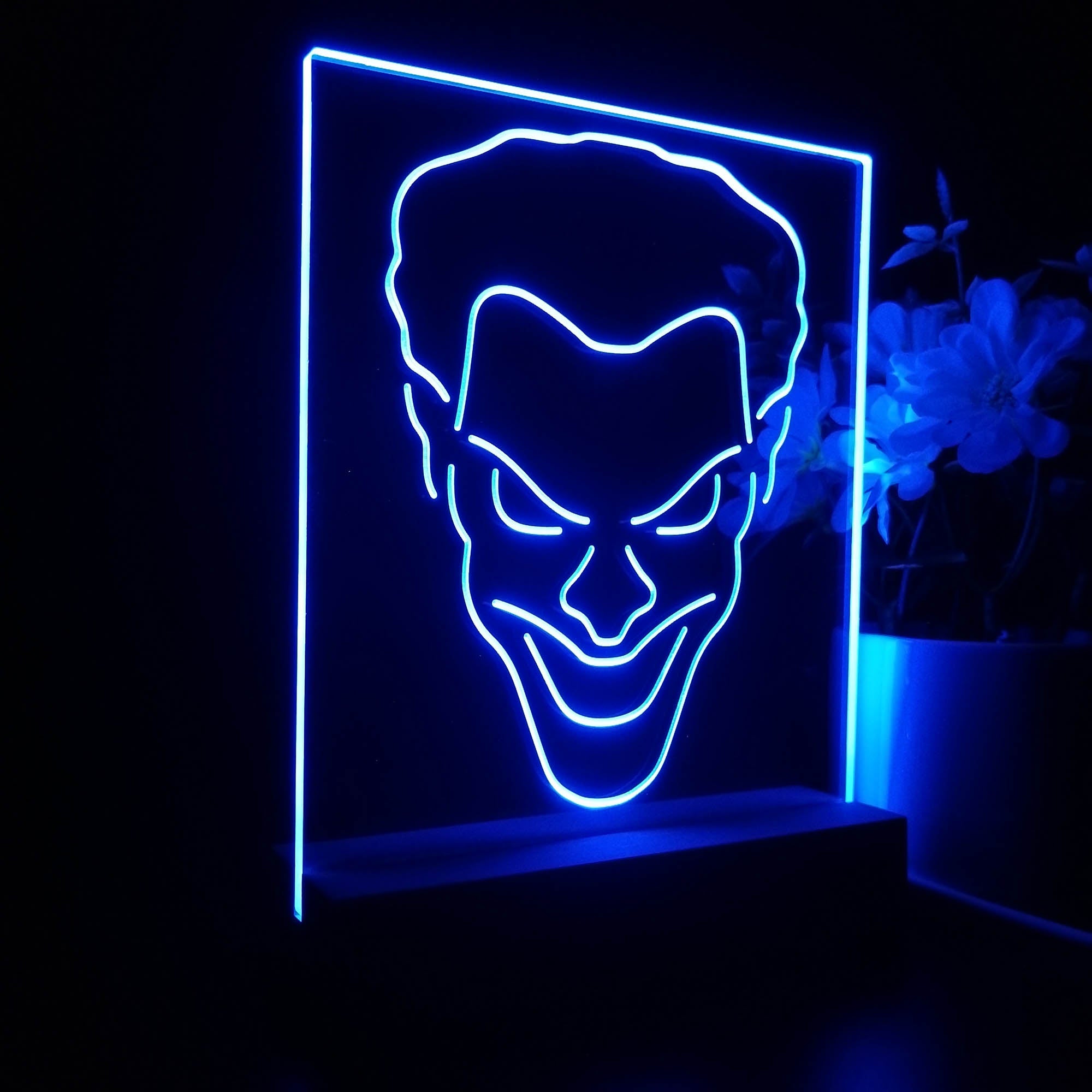 Joker DC Comics Hero 3D LED Illusion Night Light