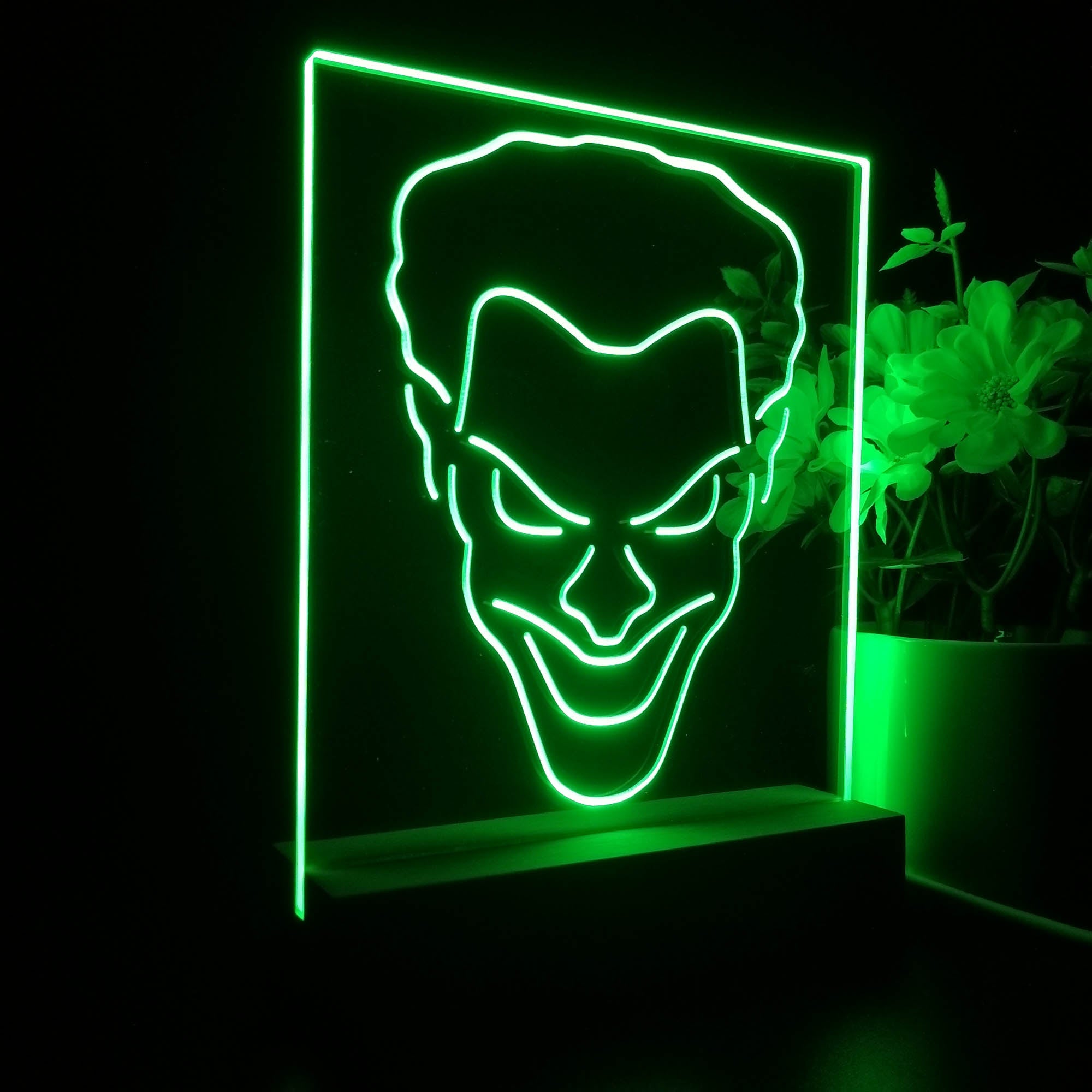 Joker DC Comics Hero 3D LED Illusion Night Light