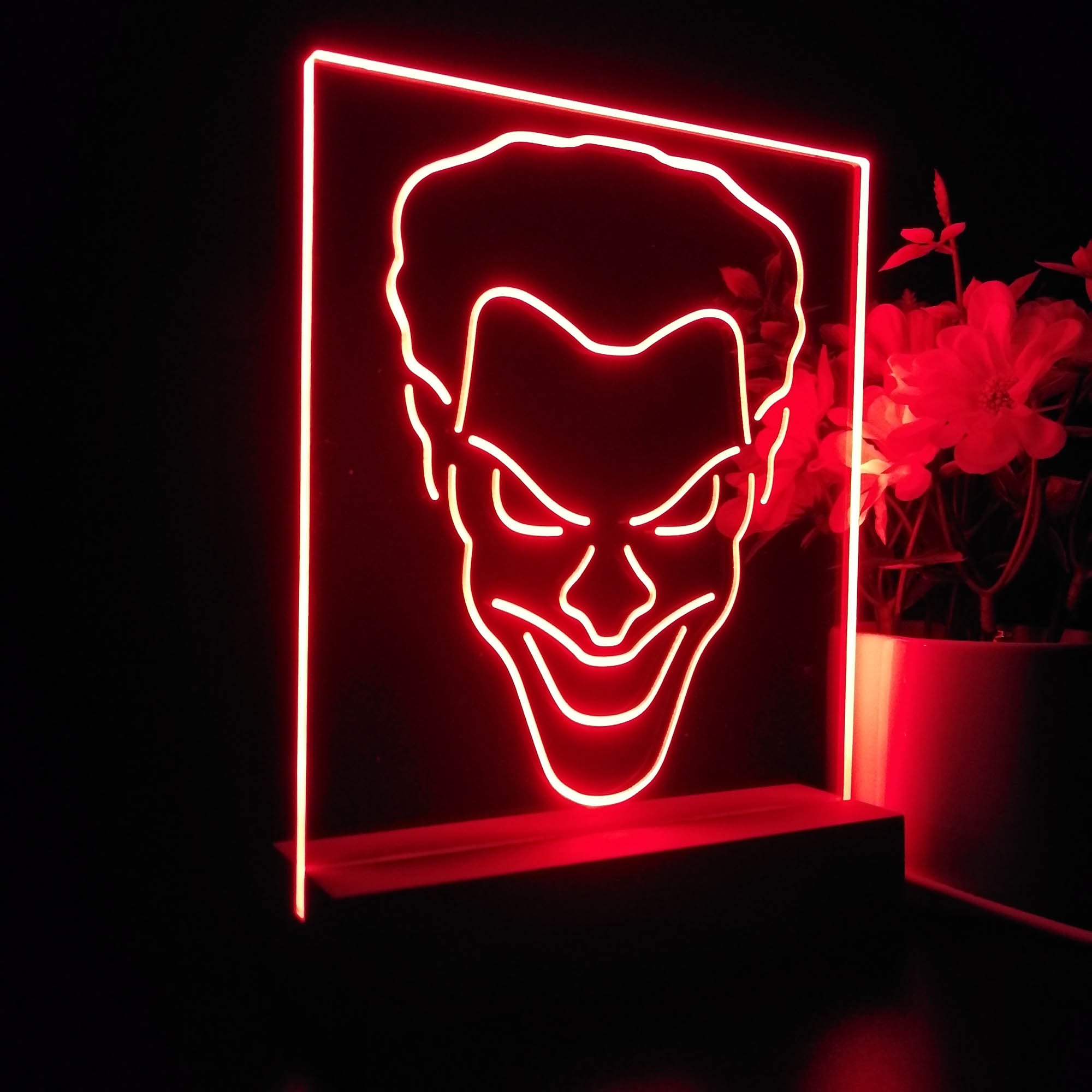 Joker DC Comics Hero 3D LED Illusion Night Light