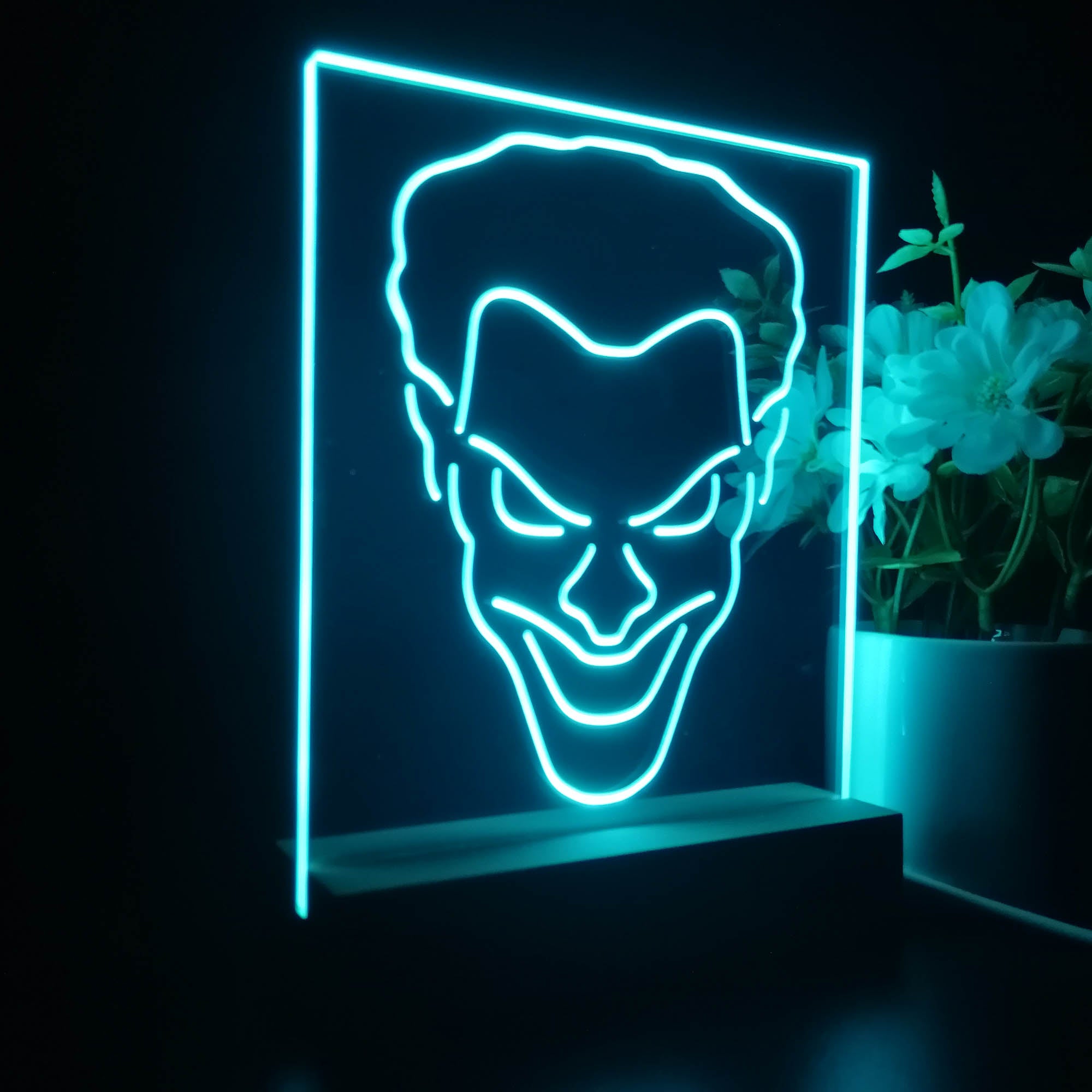 Joker DC Comics Hero 3D LED Illusion Night Light