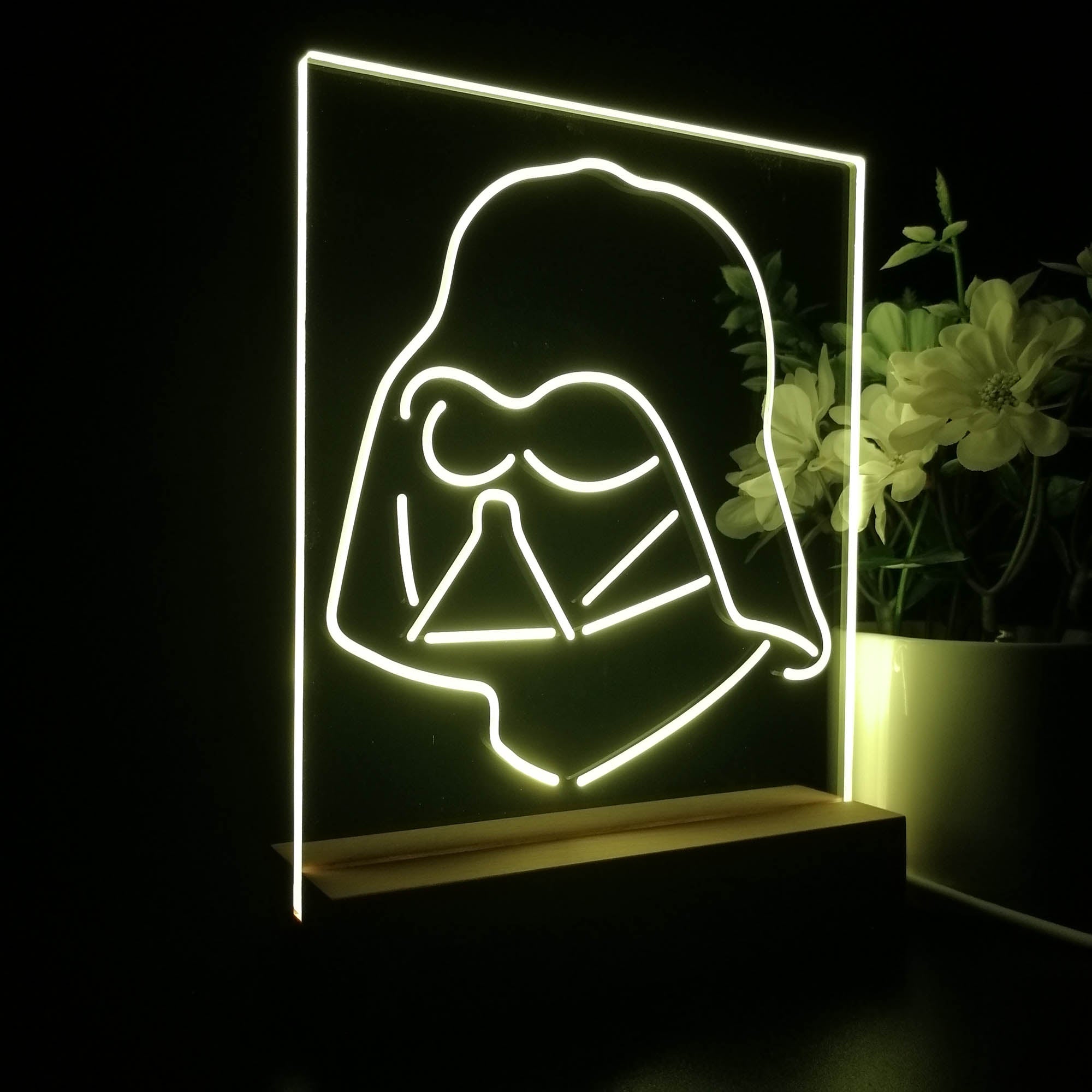 Stars Wars Darth Vader Sith Dark 3D LED Illusion Night Light