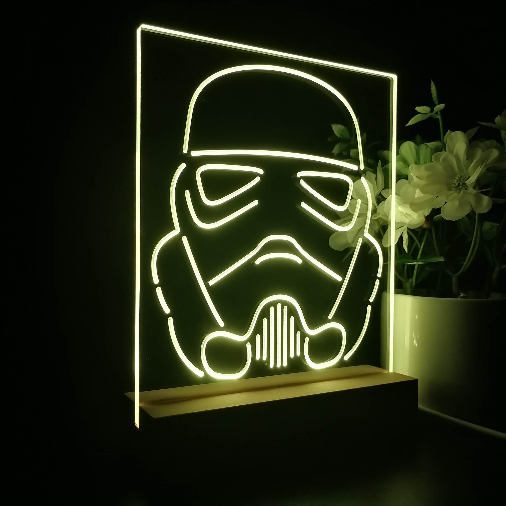 Stars Wars Stormtrooper 3D LED Illusion Night Light