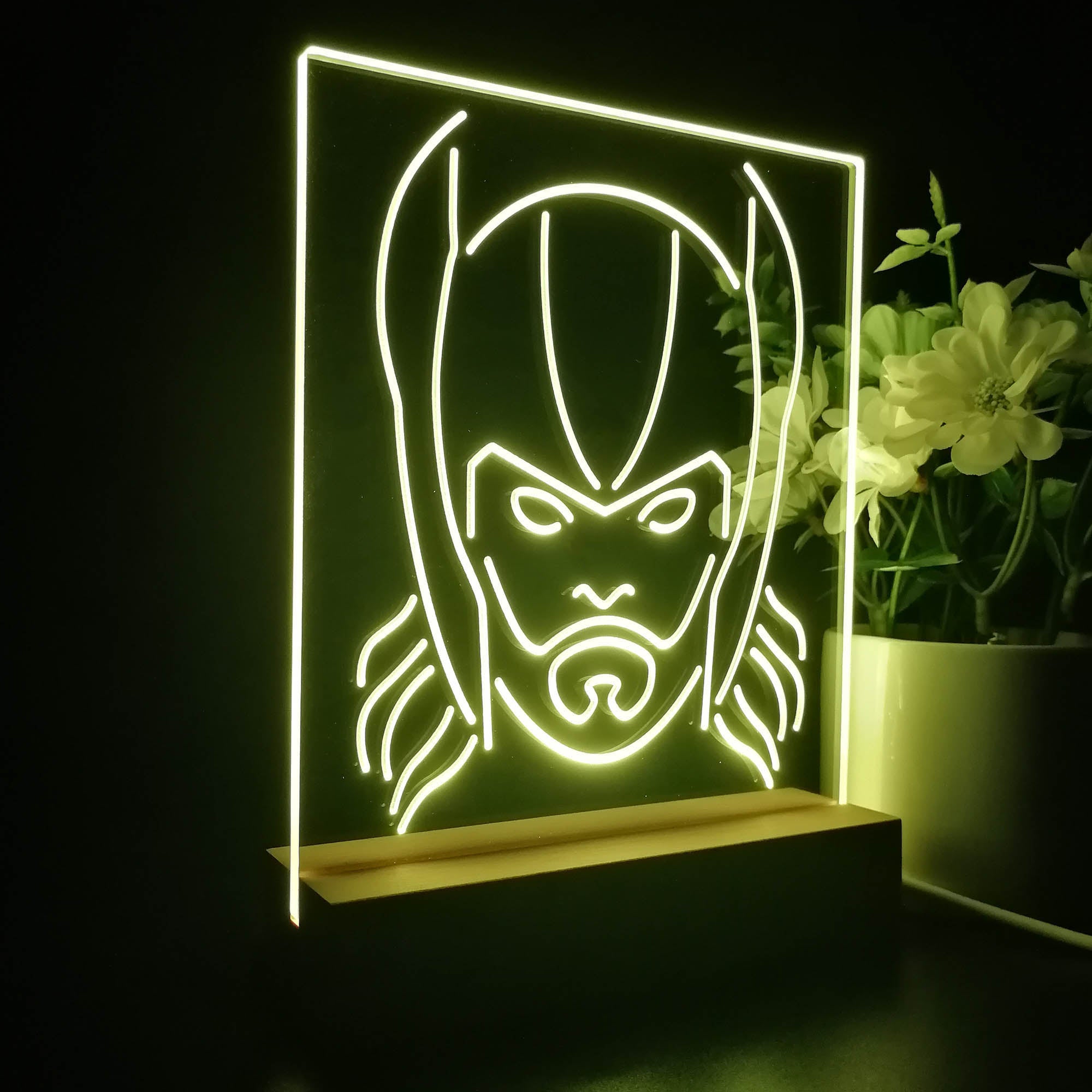 Marvels Thor 3D LED Illusion Night Light