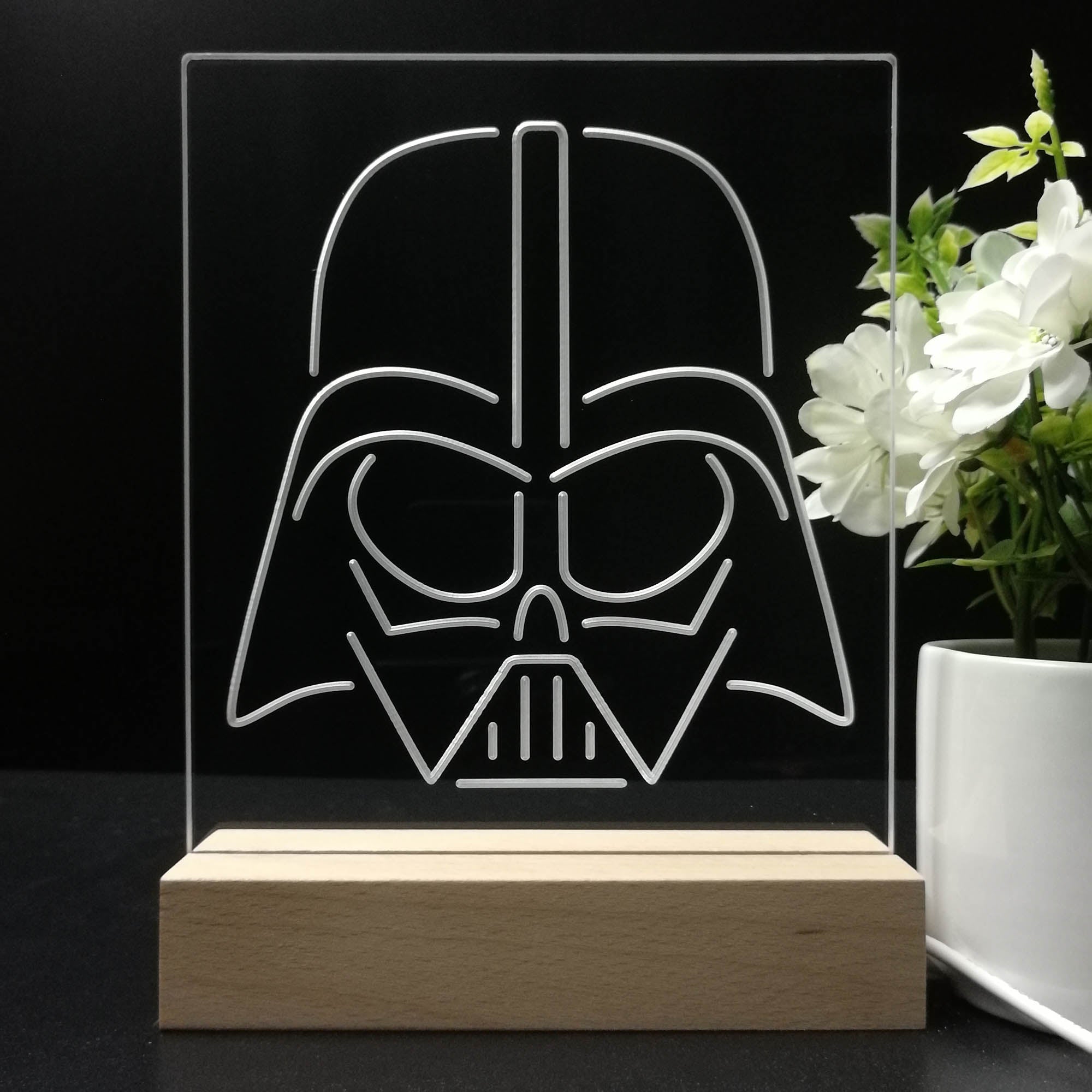 Stars Wars Darth Vader 3D LED Illusion Night Light