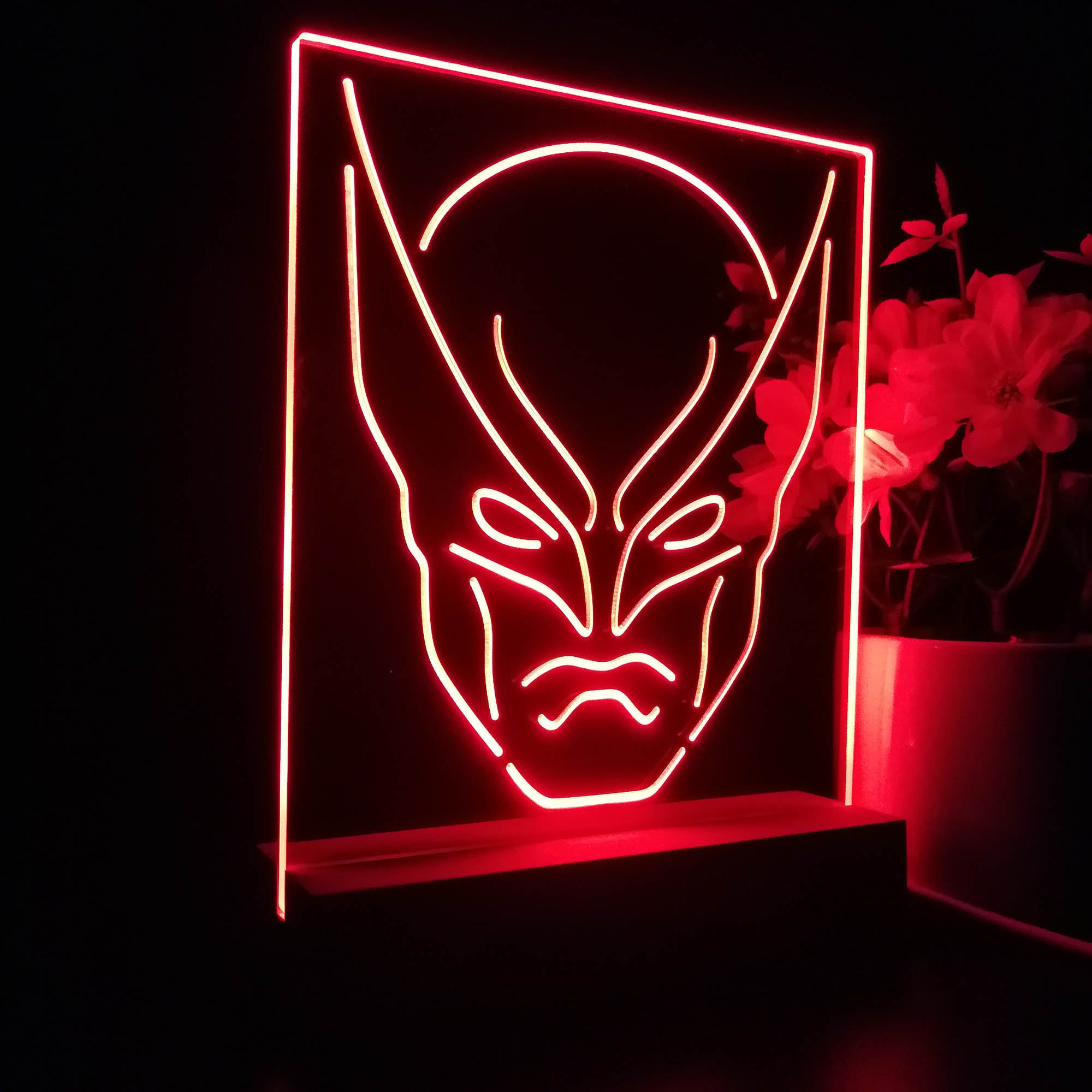 X-Men Wolverine 3D LED Illusion Night Light