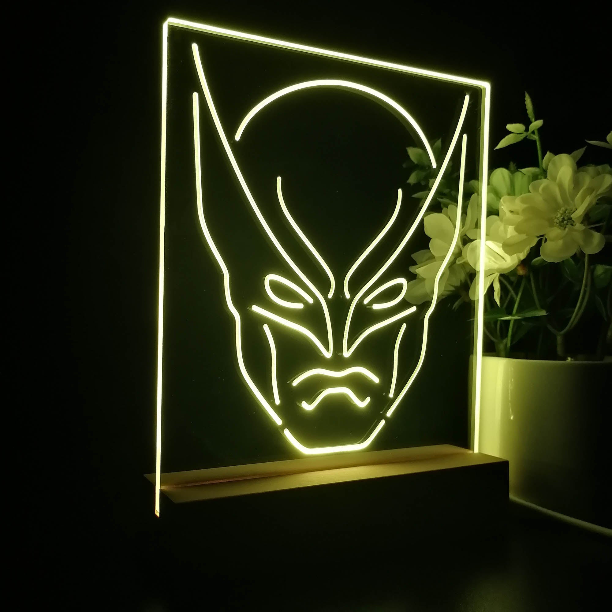 X-Men Wolverine 3D LED Illusion Night Light