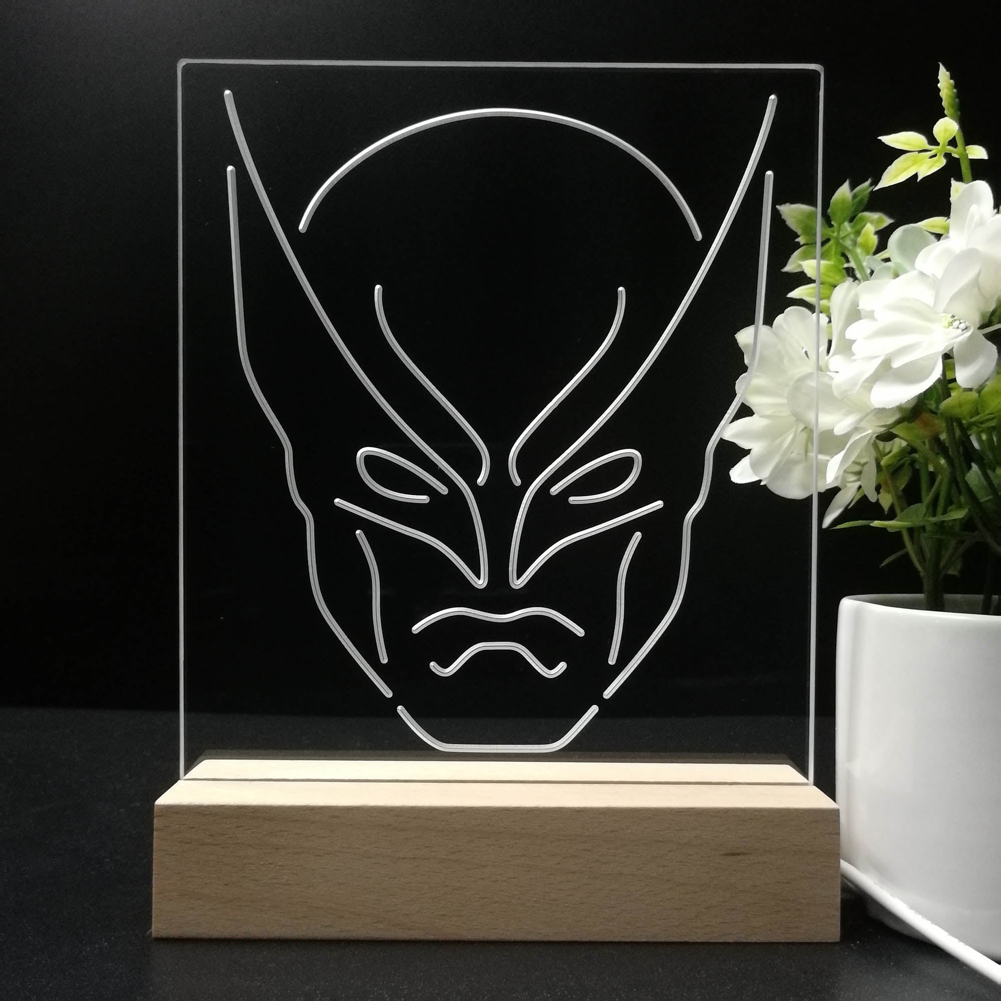 X-Men Wolverine 3D LED Illusion Night Light