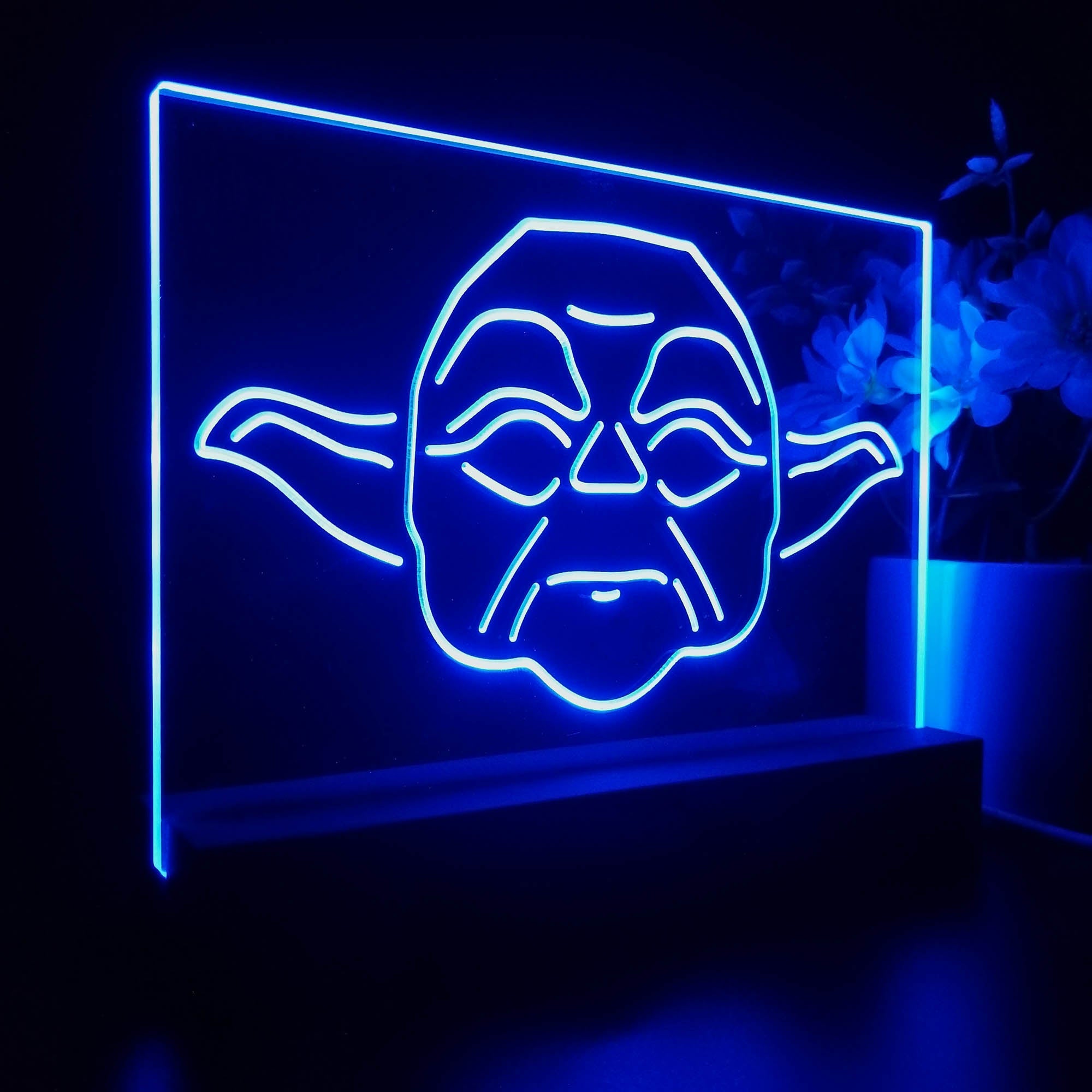 Stars Wars Yoda 3D LED Illusion Night Light