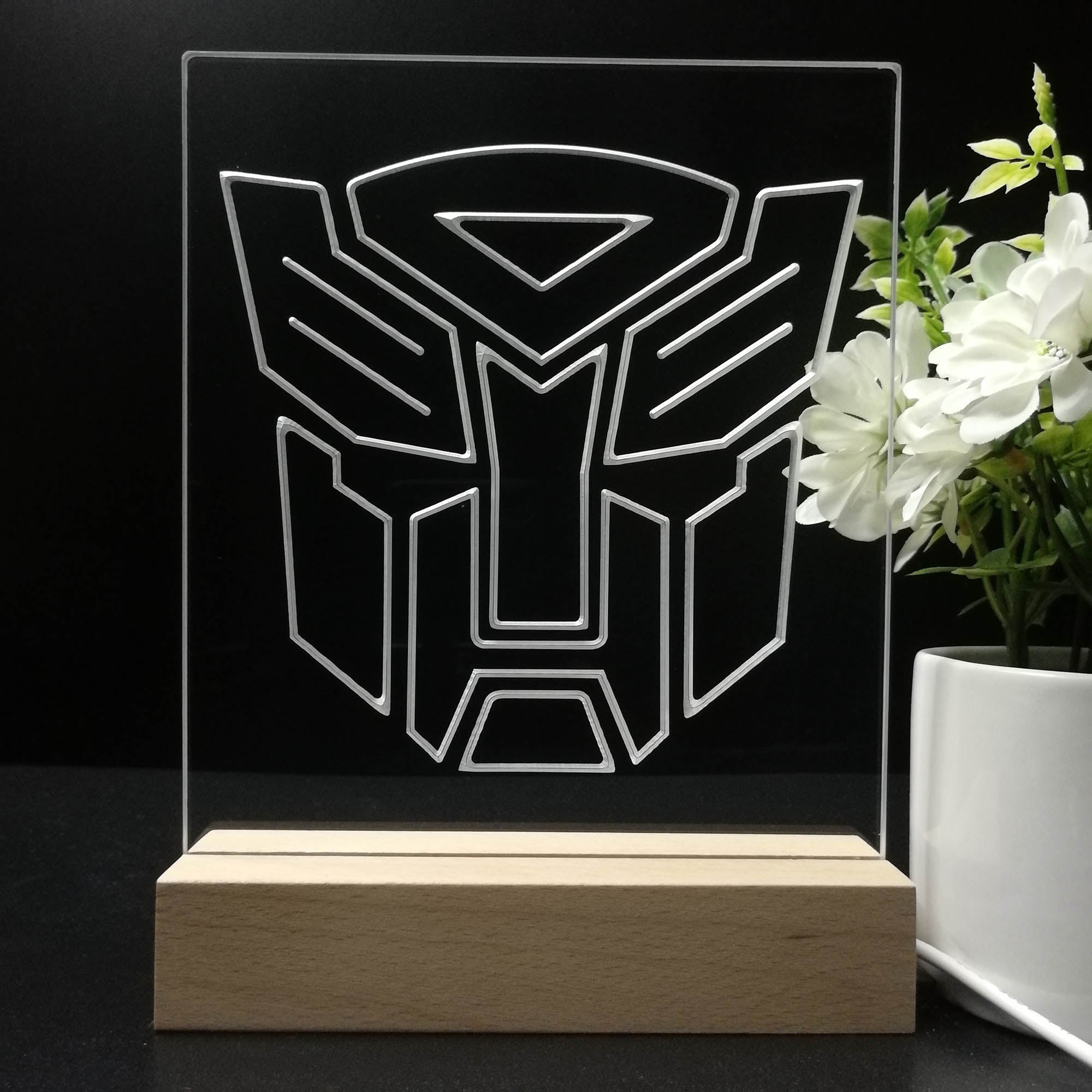 Transformers Autobots 3D LED Illusion Night Light