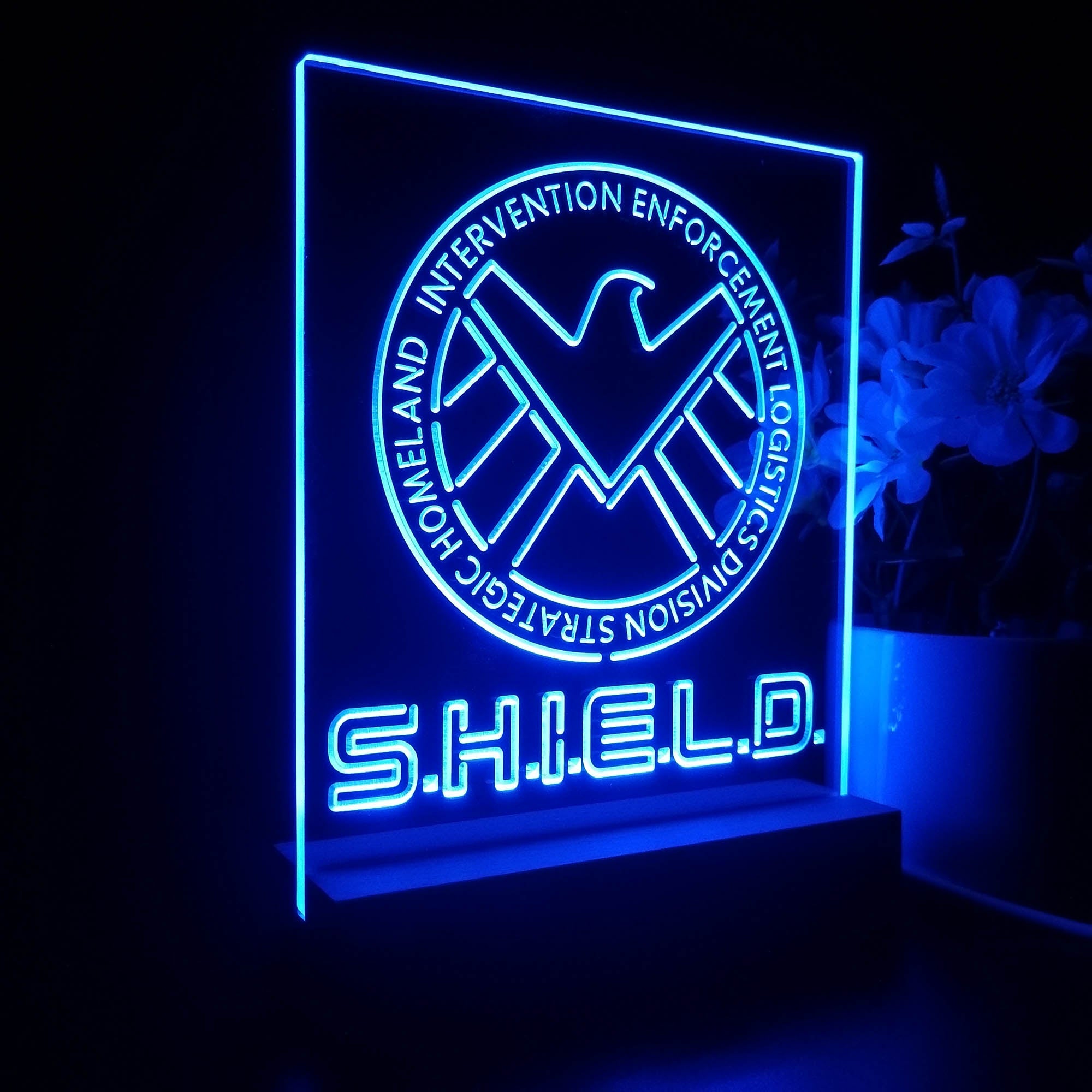 Agents of S.H.I.E.L.D. 3D LED Illusion Night Light