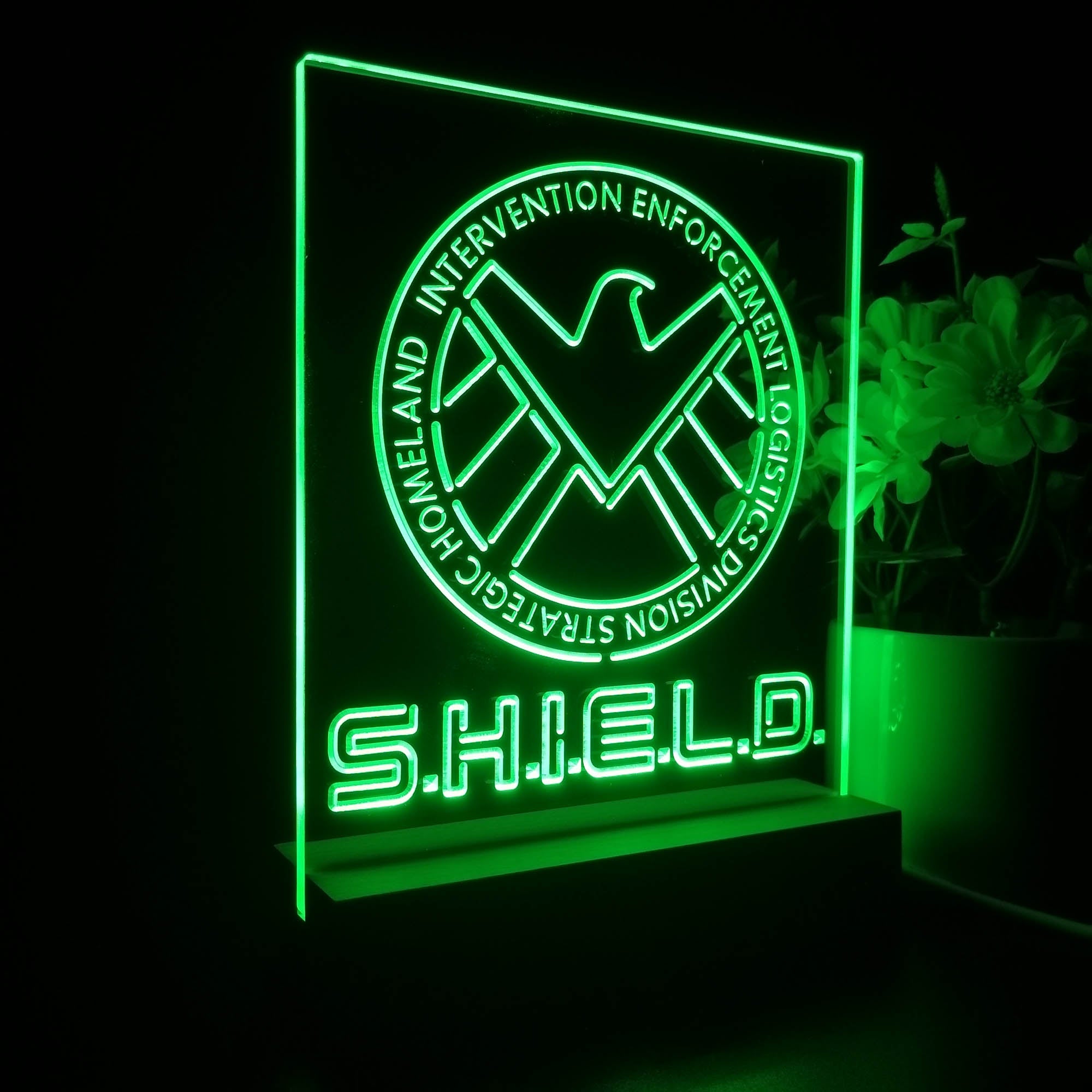 Agents of S.H.I.E.L.D. 3D LED Illusion Night Light