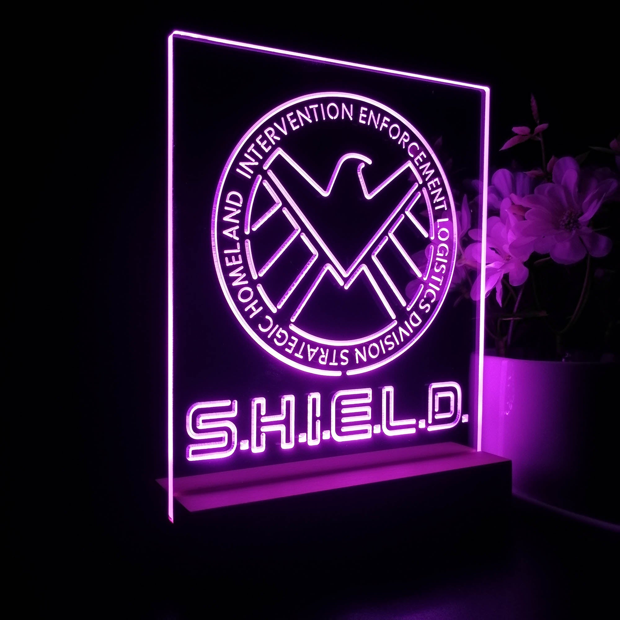 Agents of S.H.I.E.L.D. 3D LED Illusion Night Light