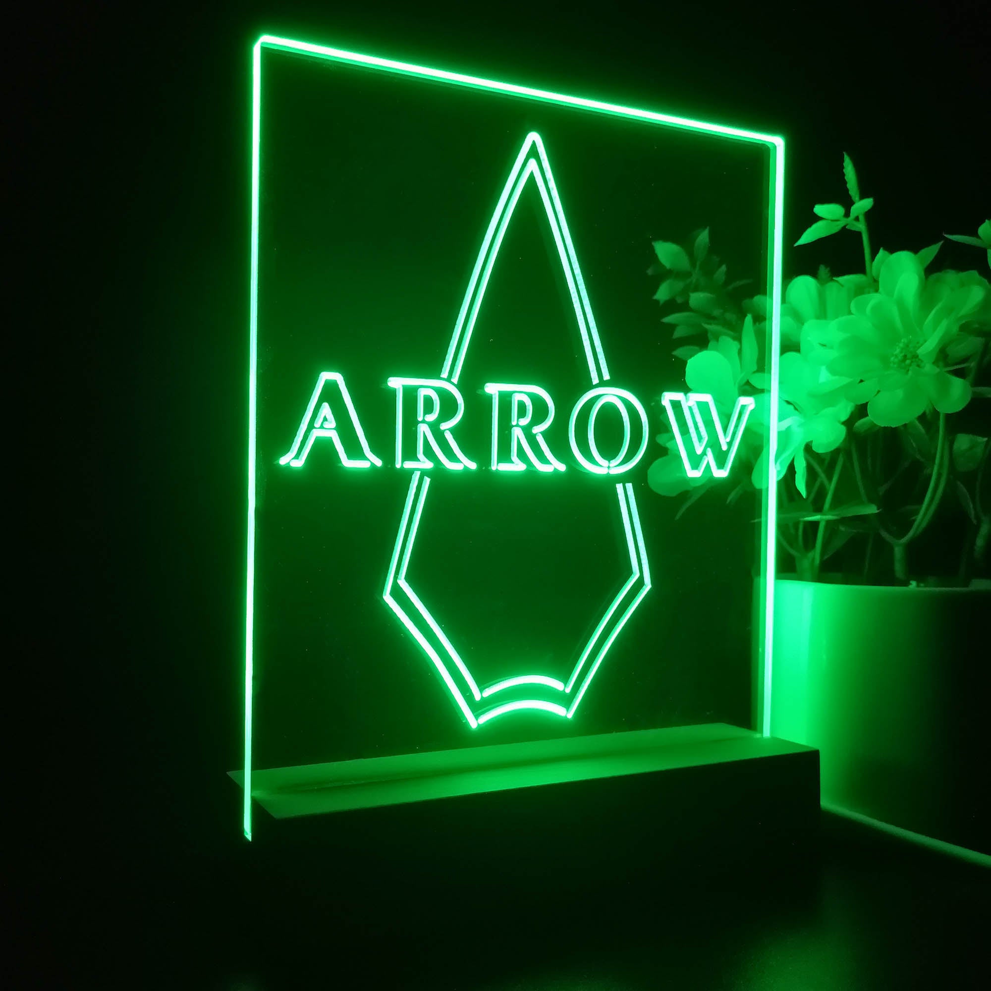 The Arrow Vertical 3D LED Illusion Night Light